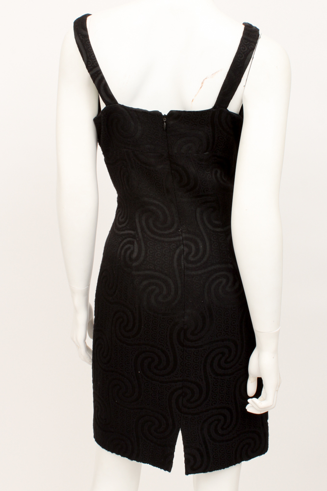 Nicole Miller Black Dress and White House Black Market Bolero Jacket