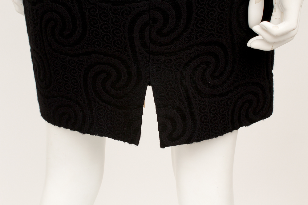 Nicole Miller Black Dress and White House Black Market Bolero Jacket