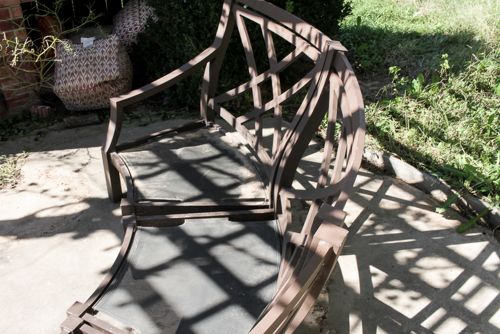 Outdoor Demilune Conversation Seat