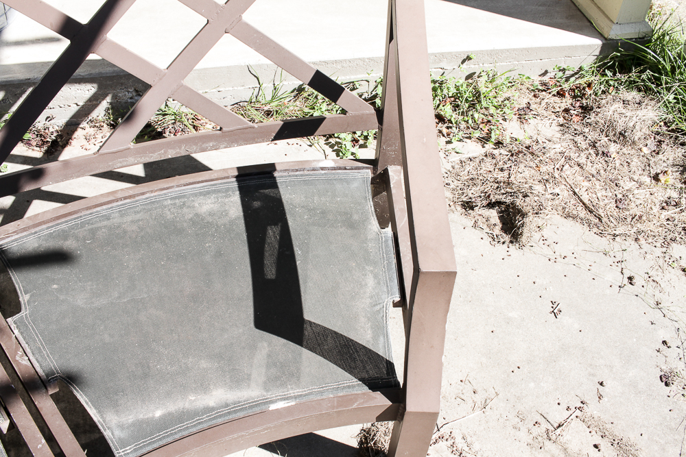 Outdoor Demilune Conversation Seat