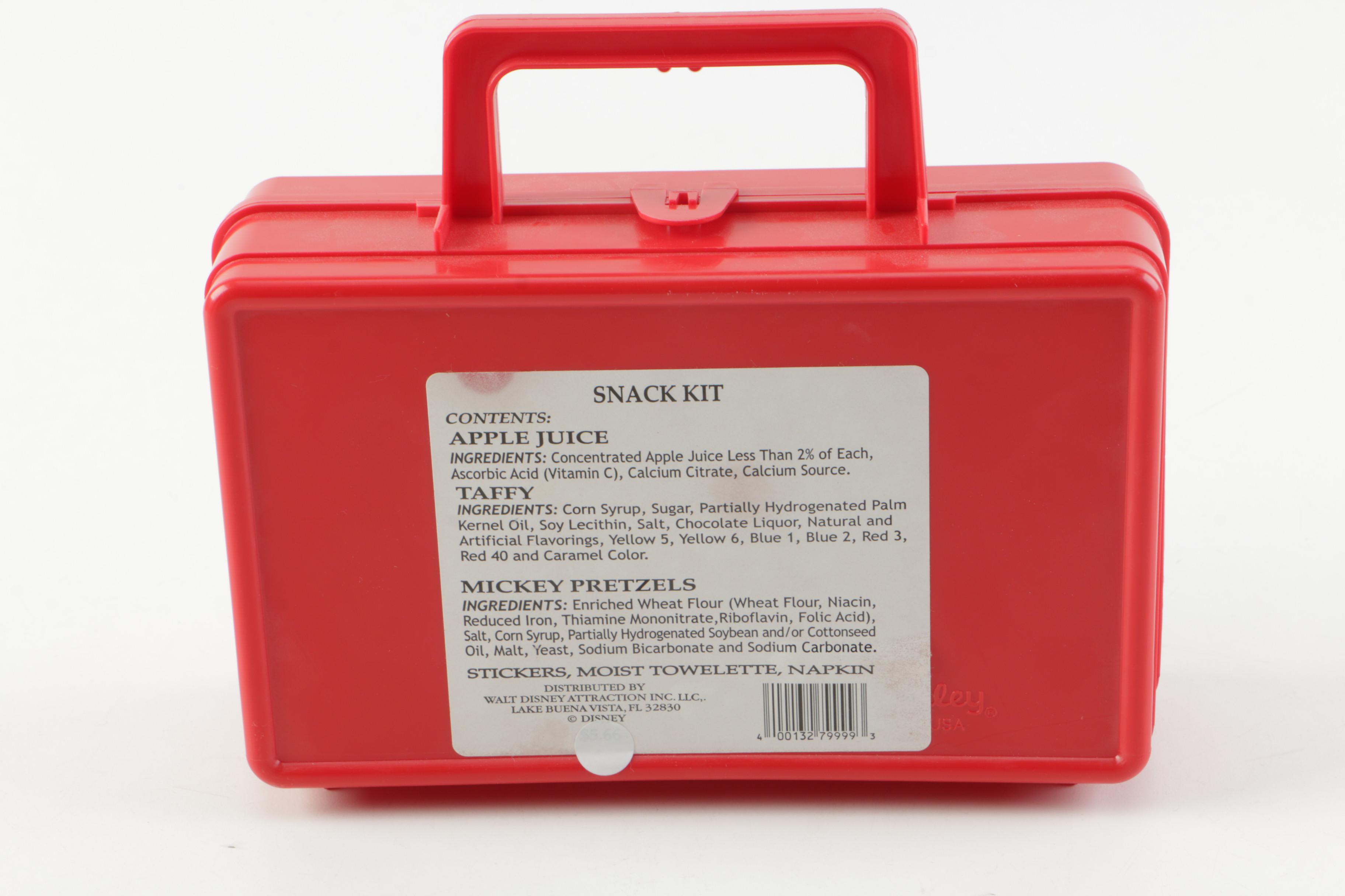 Mickey Mouse Lunch Boxes and Plate