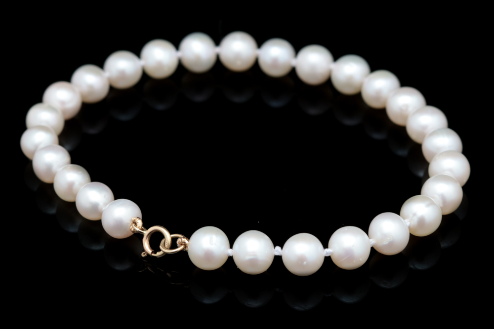 14K Yellow Gold and Akoya Pearl Bracelet