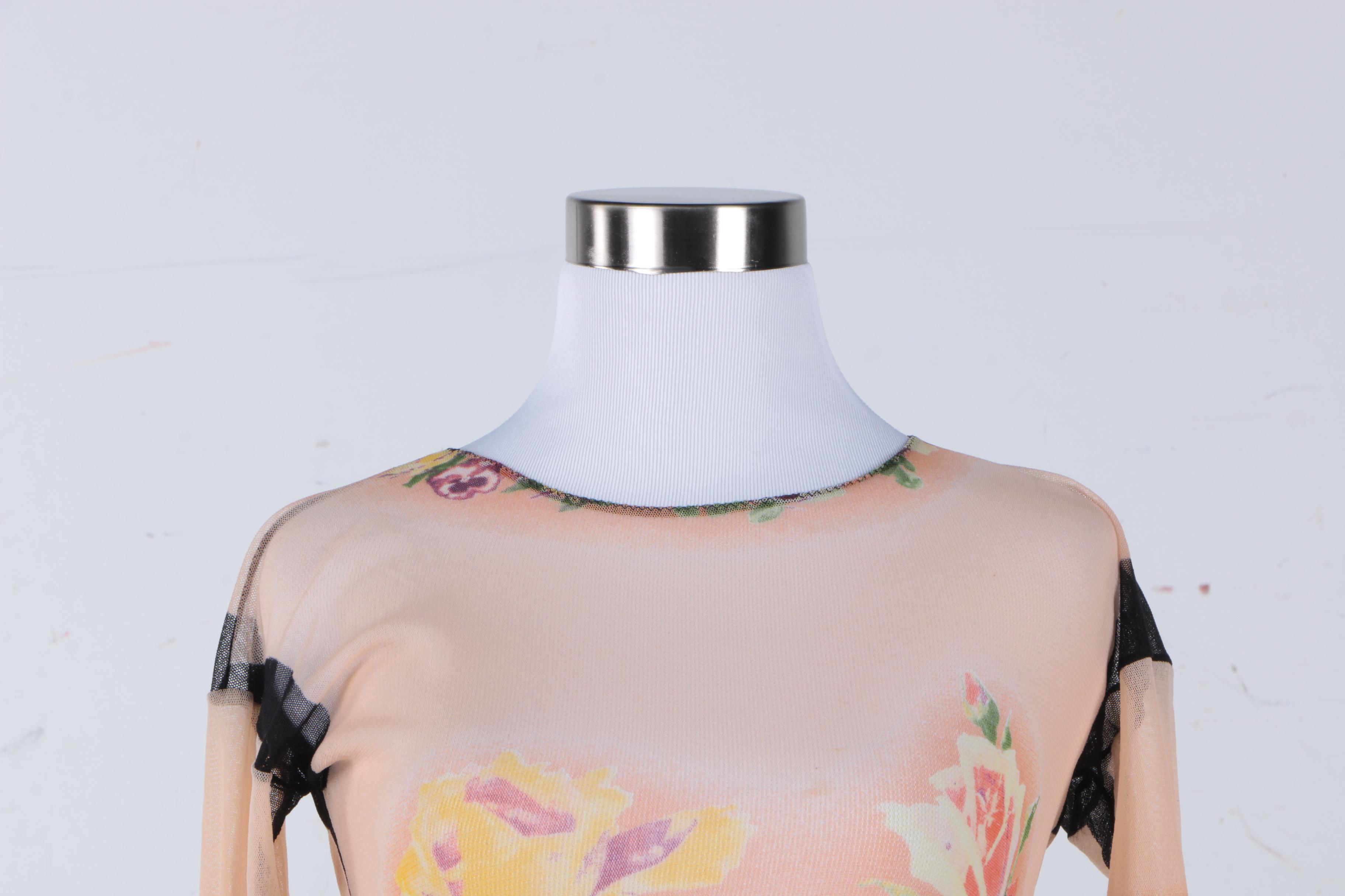 Women's Jean Paul Gaultier Maille Femme Sheer Shirt