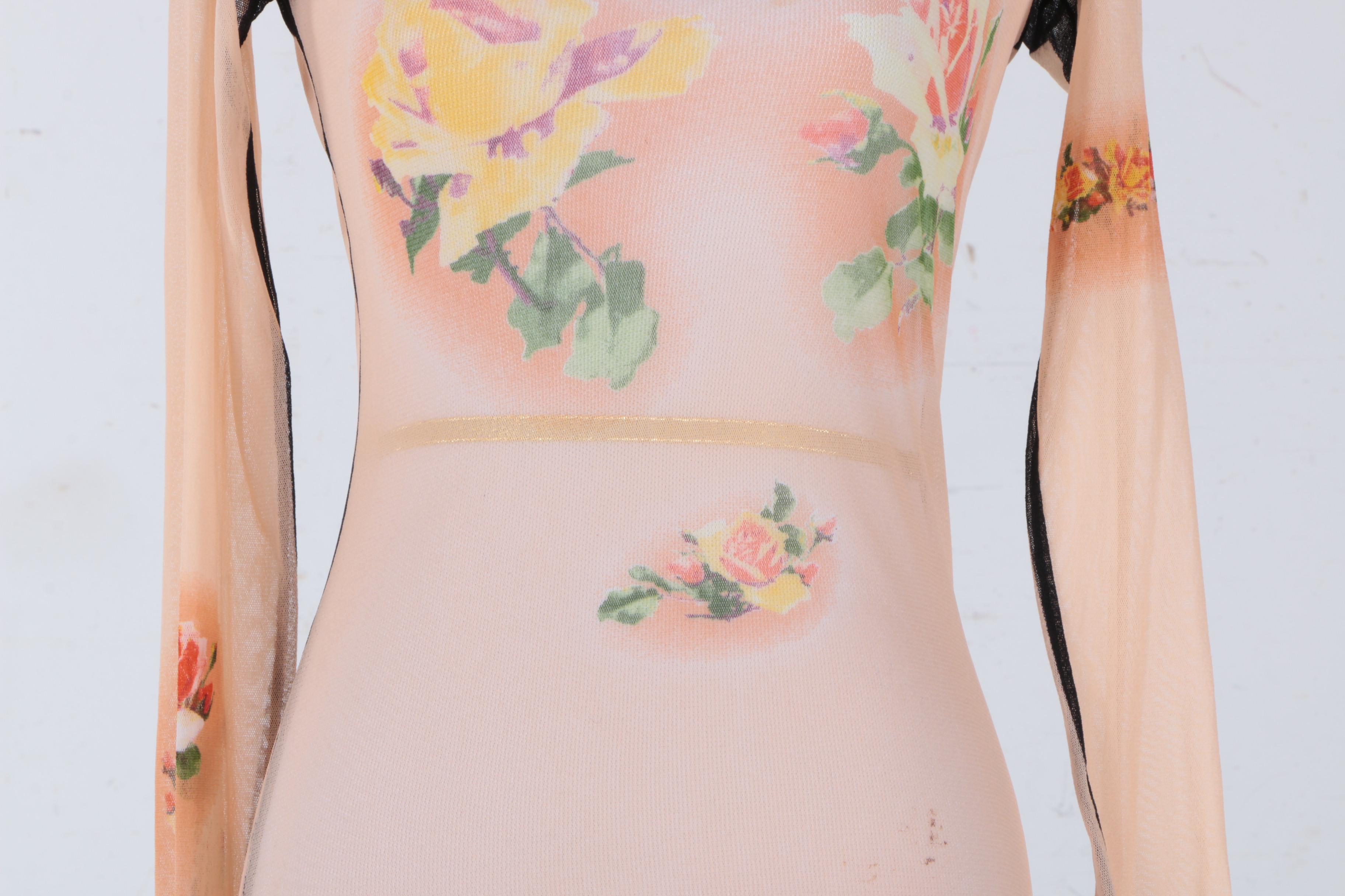 Women's Jean Paul Gaultier Maille Femme Sheer Shirt