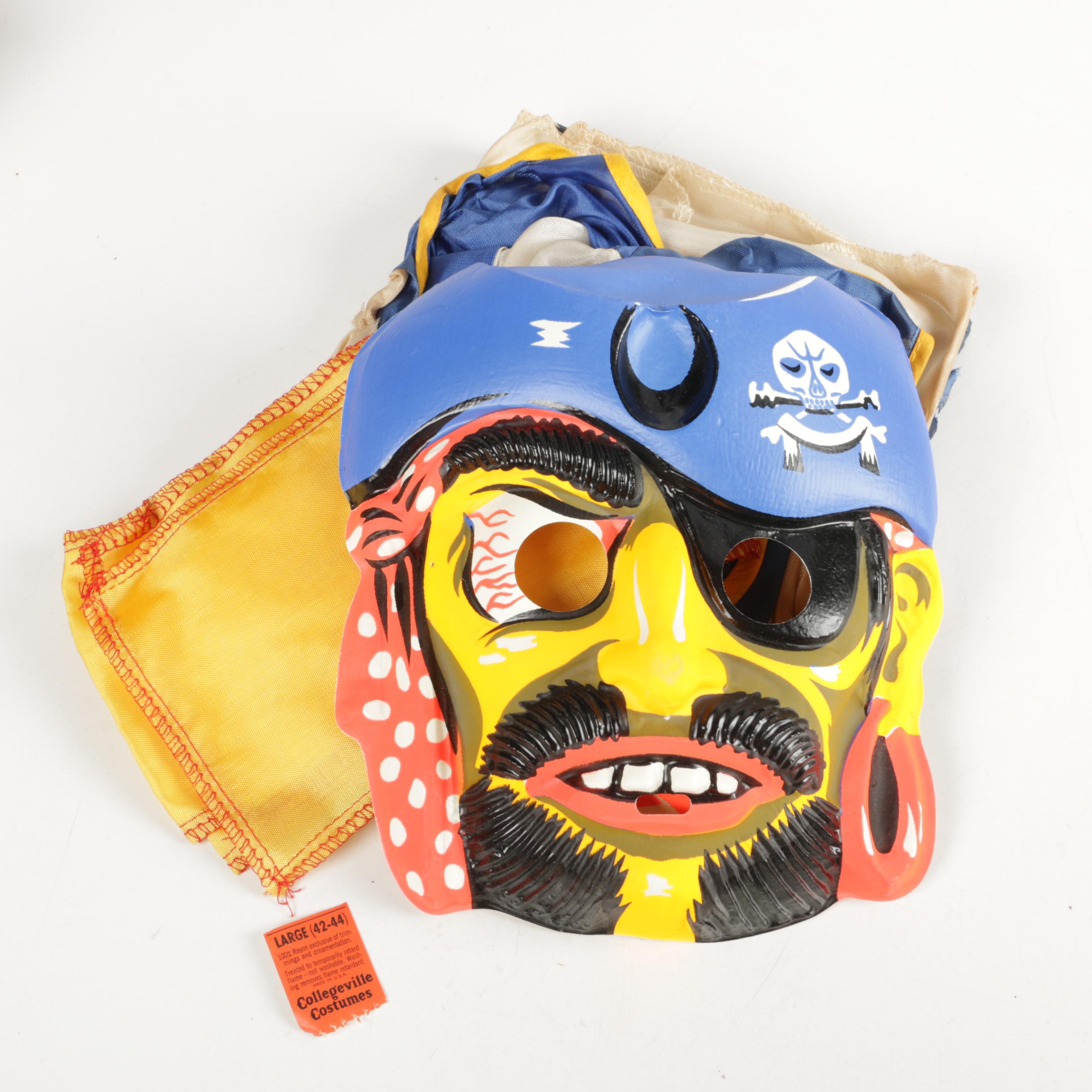 Vintage Collegeville Costumes Pirate and Owl Ensembles