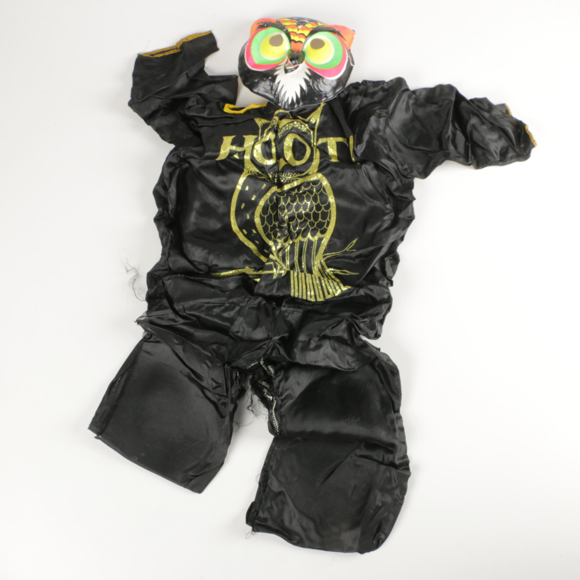 Vintage Collegeville Costumes Pirate and Owl Ensembles