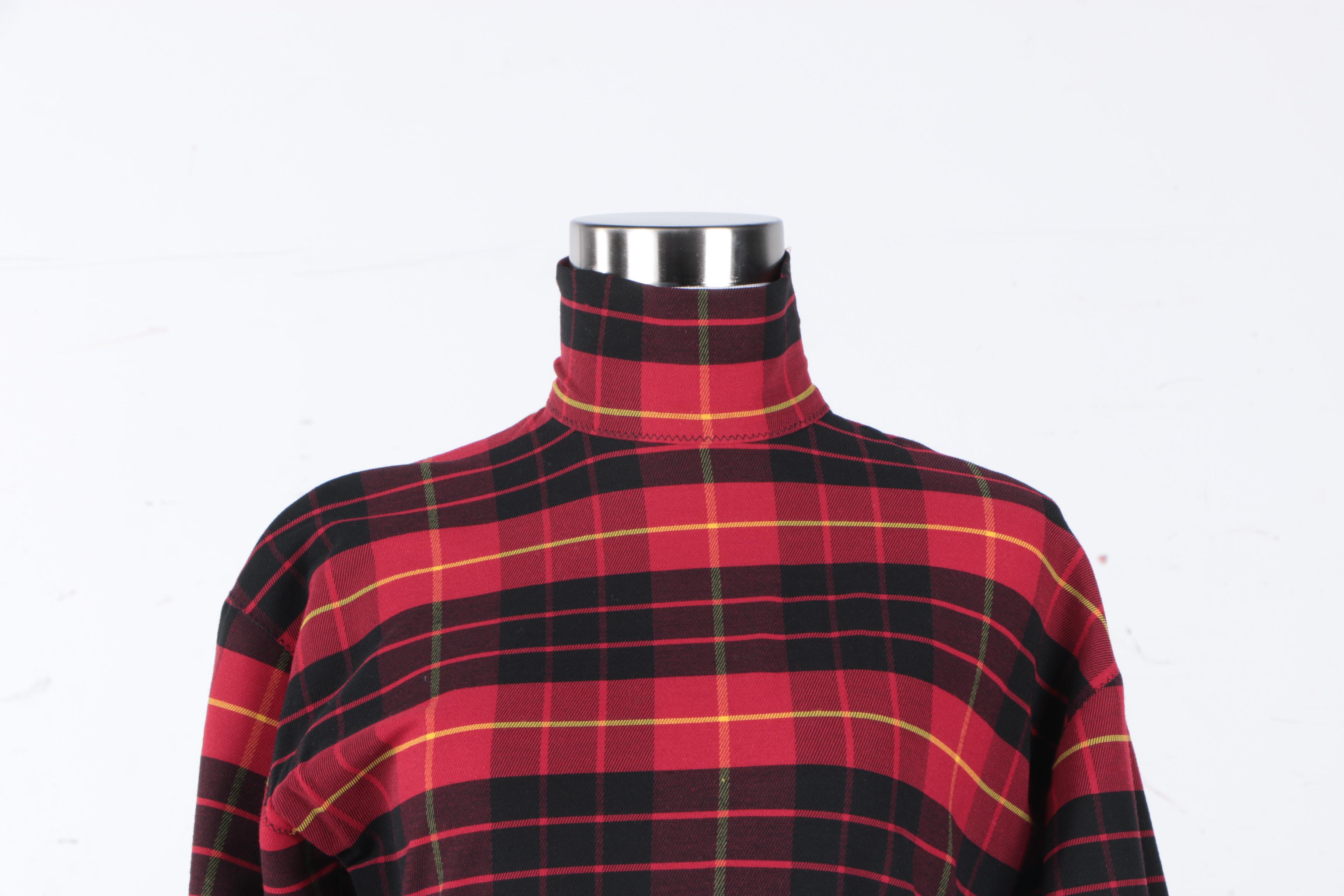 Jean Paul Gaultier Stretch Turtleneck Top