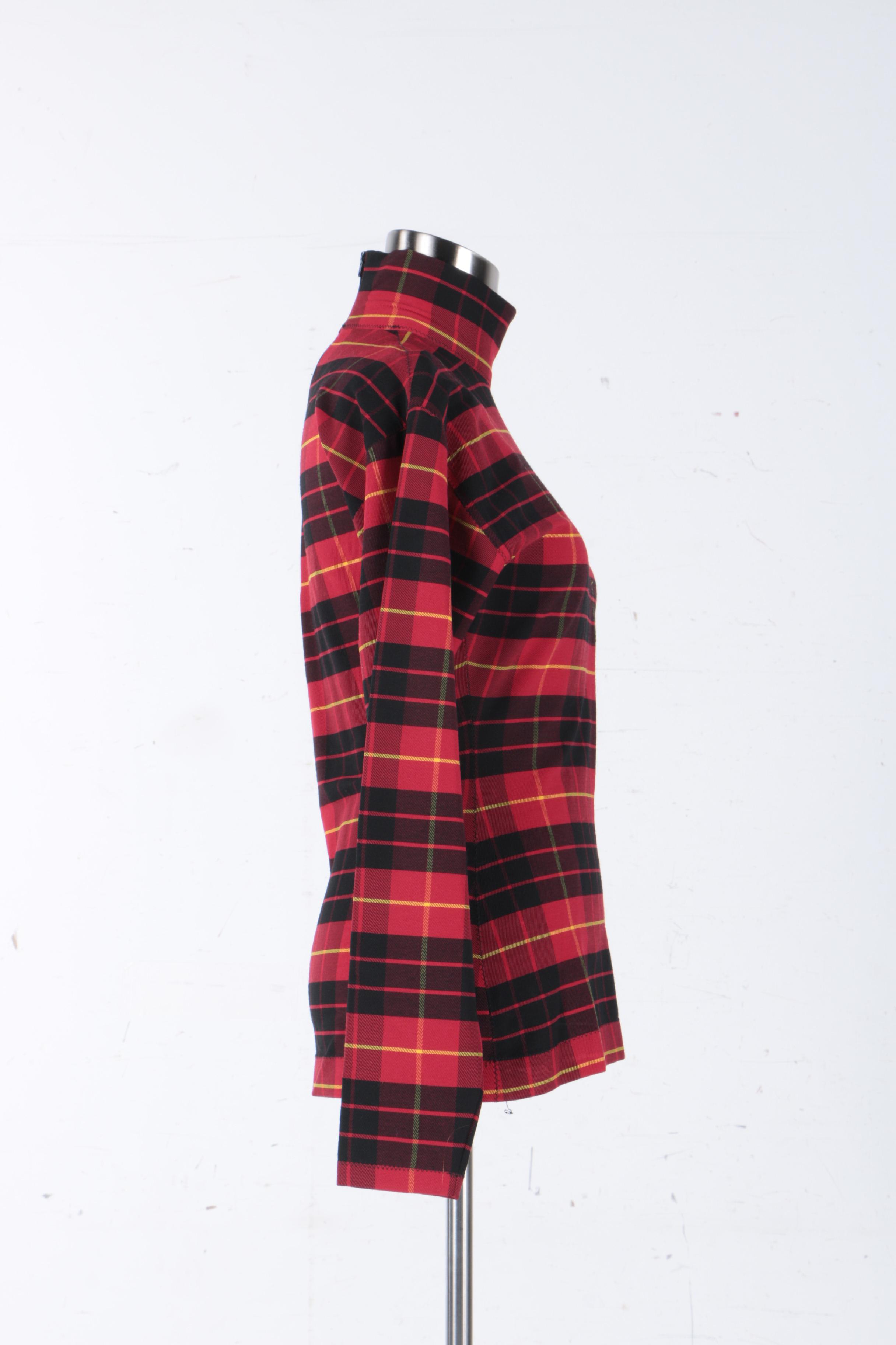 Jean Paul Gaultier Stretch Turtleneck Top