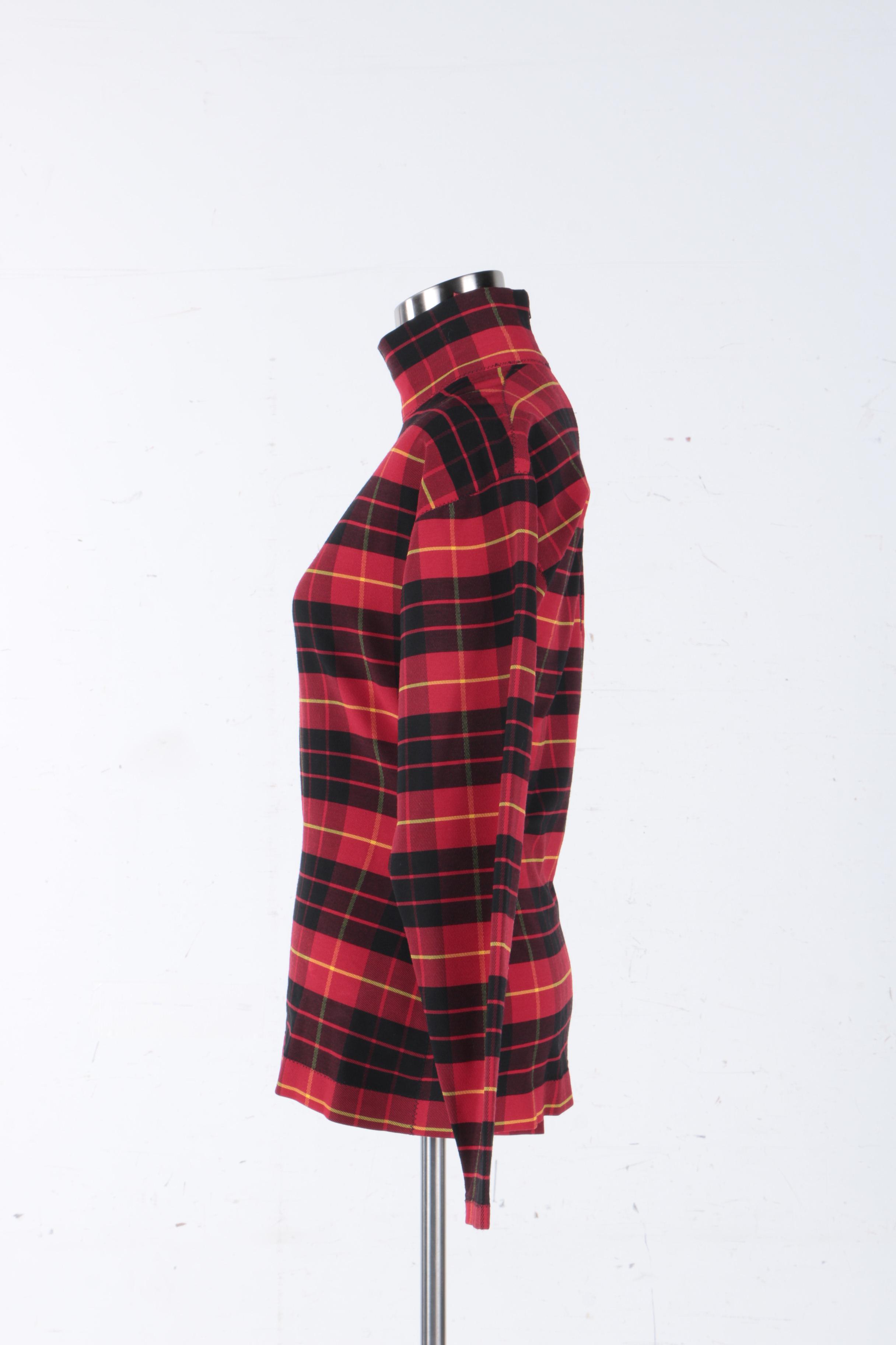 Jean Paul Gaultier Stretch Turtleneck Top