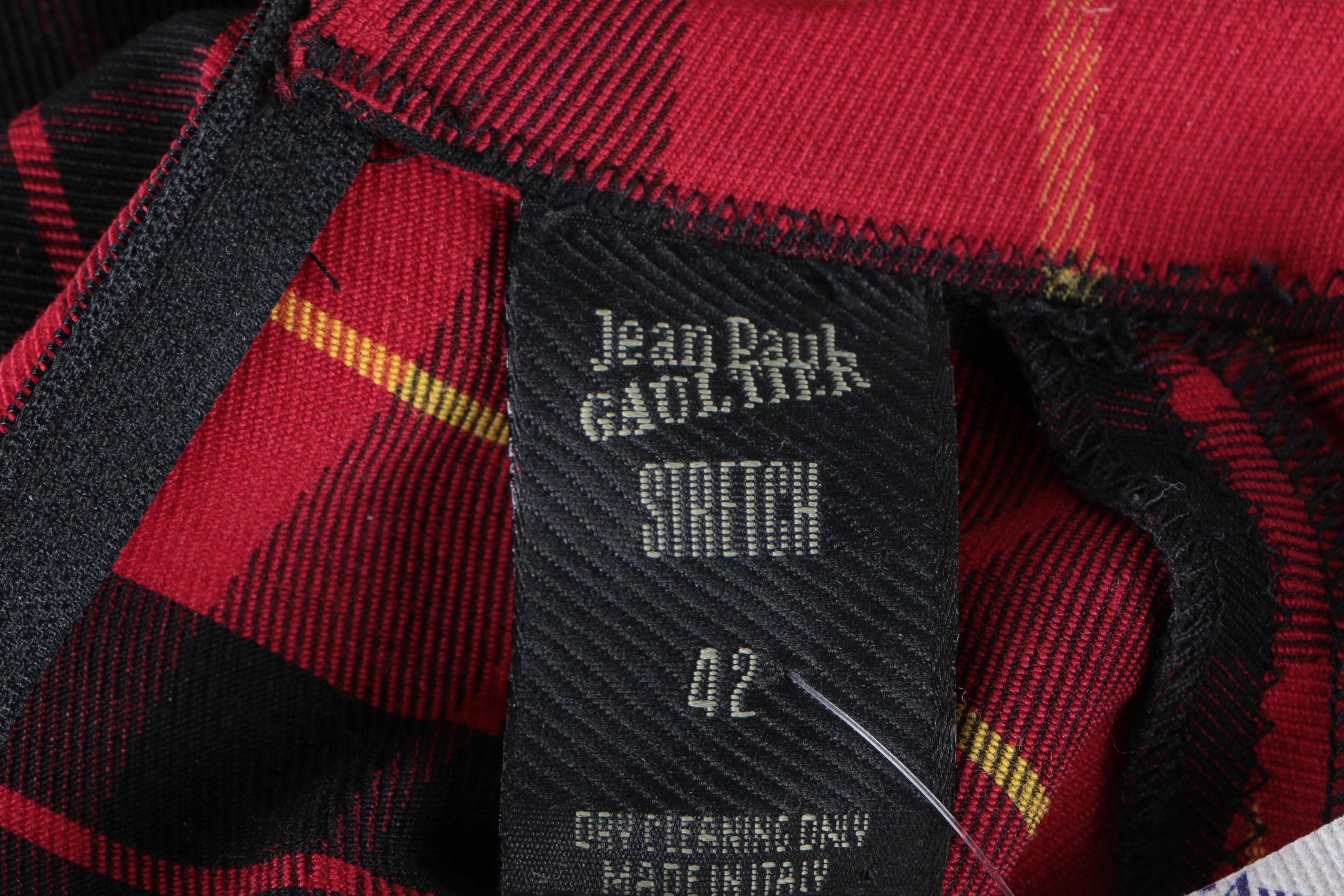 Jean Paul Gaultier Stretch Turtleneck Top