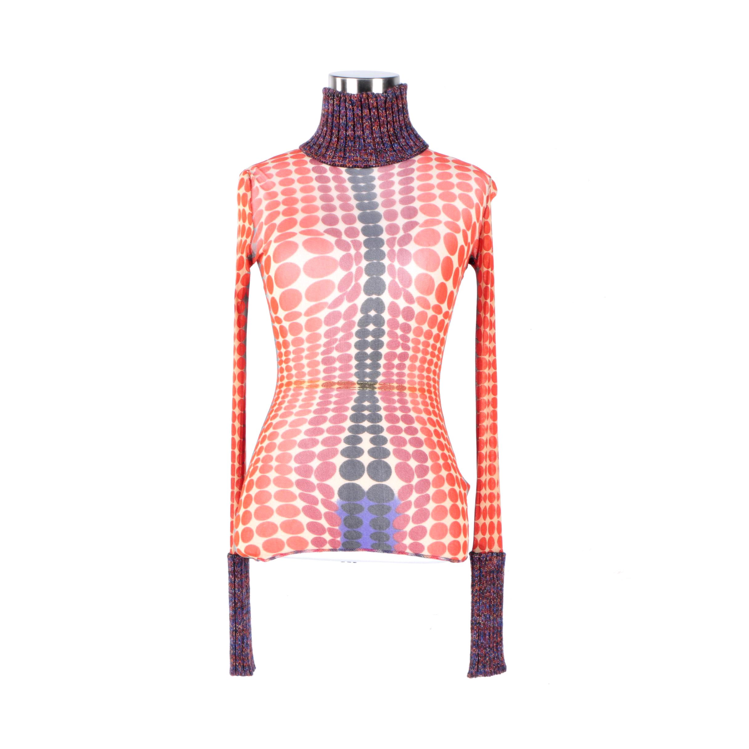Jean Paul Gaultier Maille Turtleneck Shirt