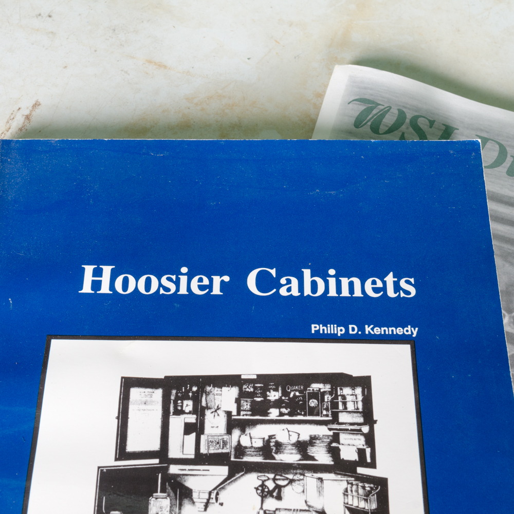 Painted Hoosier Cabinet