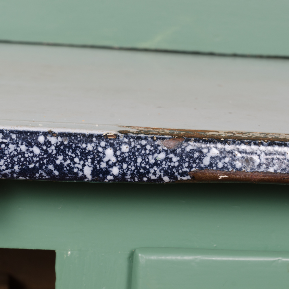 Painted Hoosier Cabinet