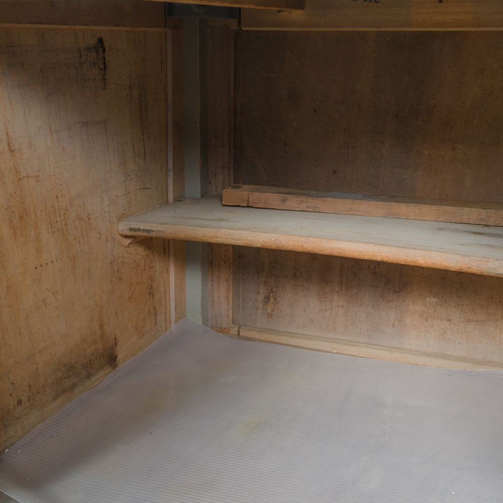 Painted Hoosier Cabinet