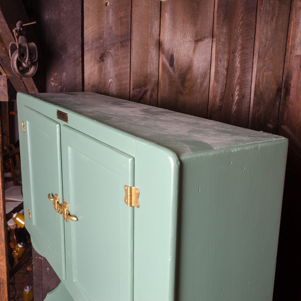 Painted Hoosier Cabinet