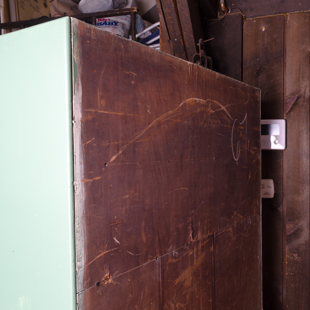 Painted Hoosier Cabinet