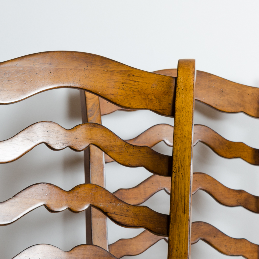 Set of French Provincial Style Dining Chairs