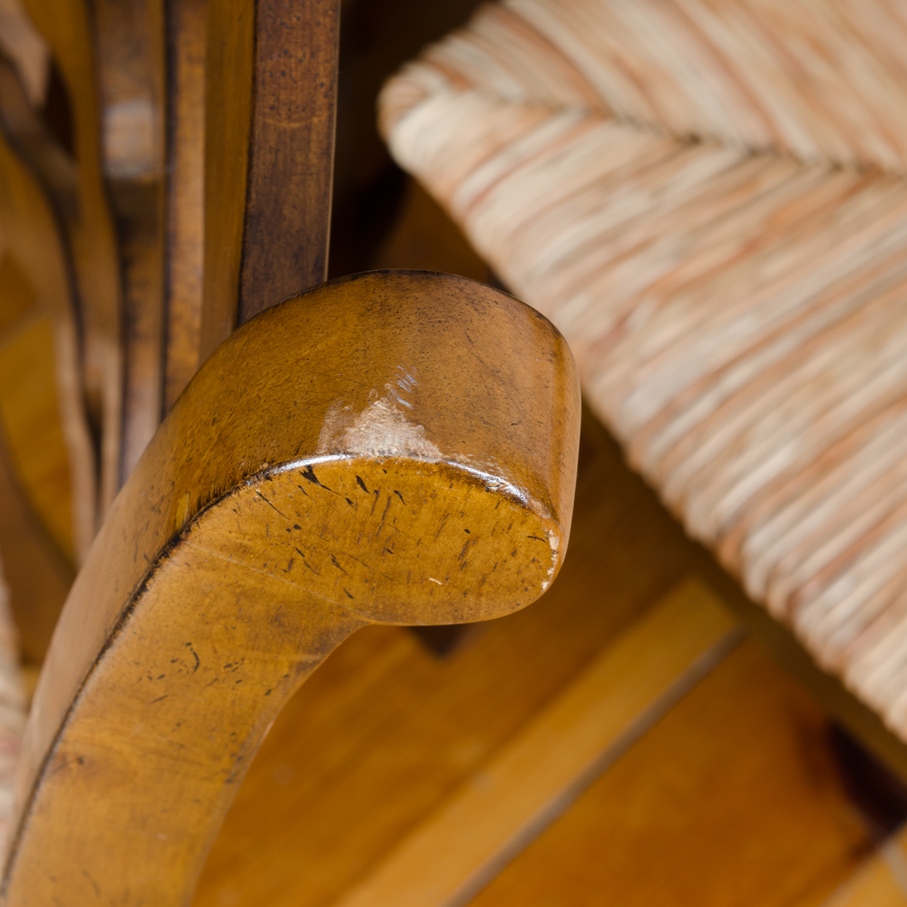 Set of French Provincial Style Dining Chairs