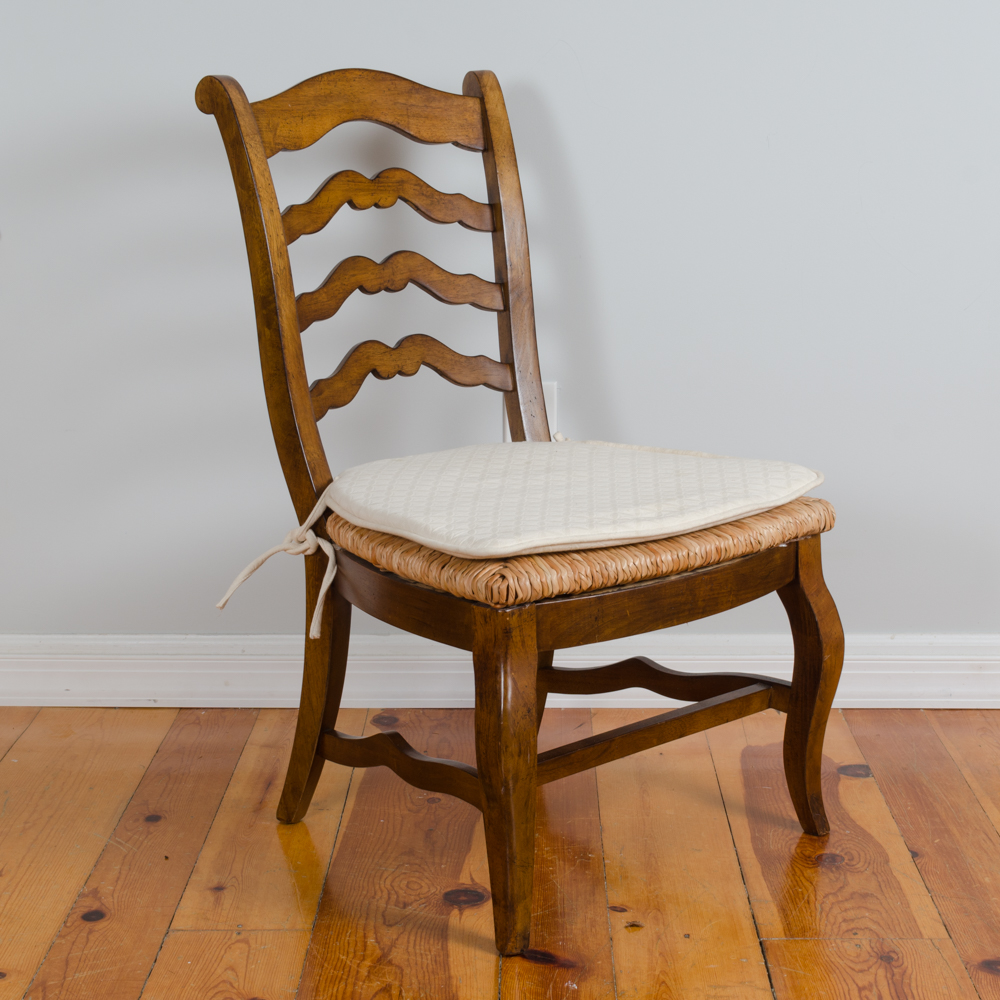 Set of French Provincial Style Dining Chairs
