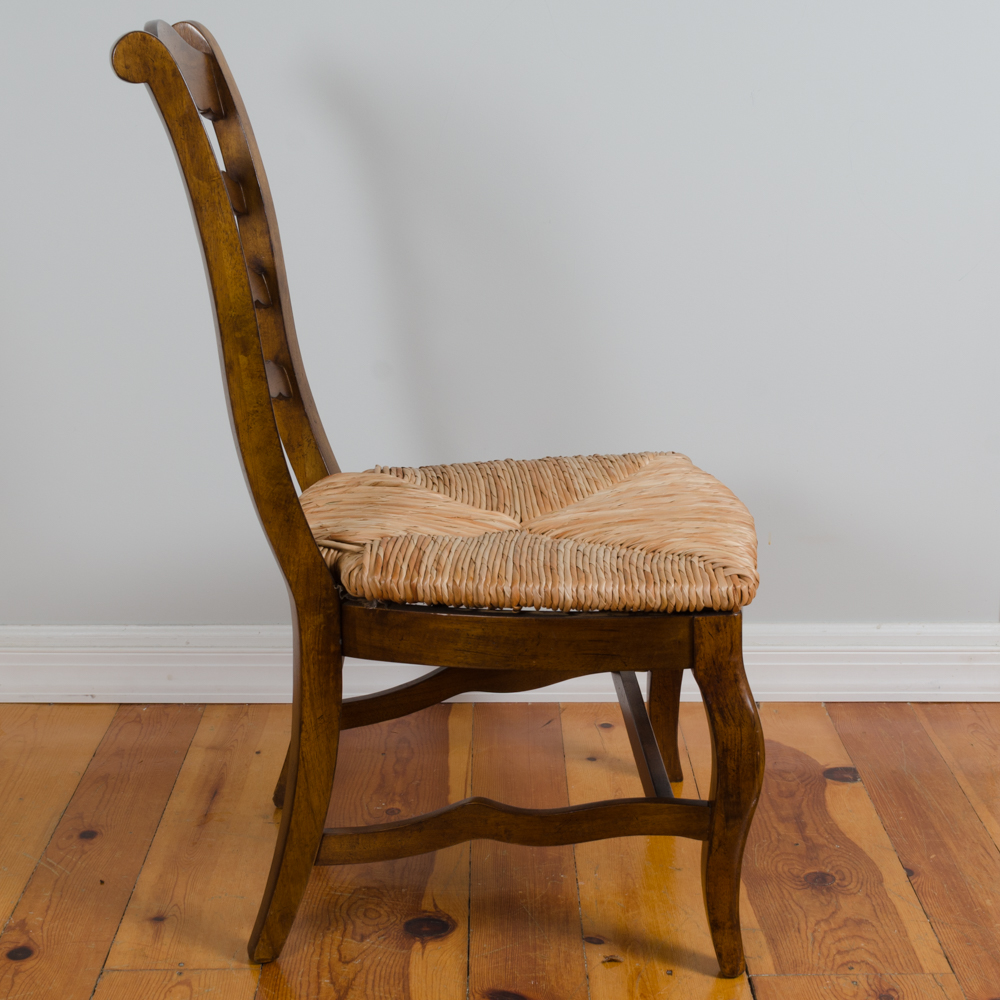 Set of French Provincial Style Dining Chairs