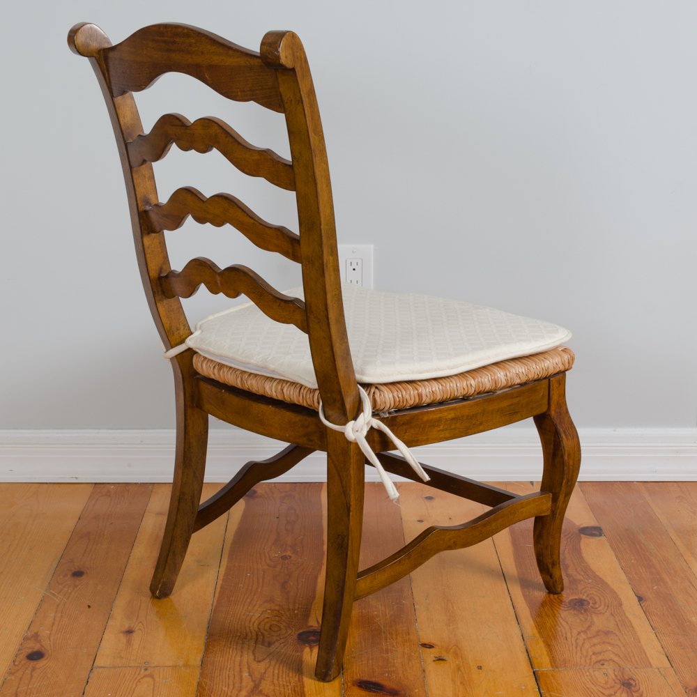 Set of French Provincial Style Dining Chairs