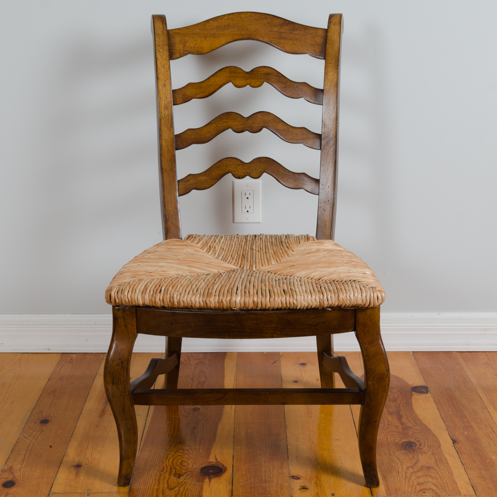 Set of French Provincial Style Dining Chairs