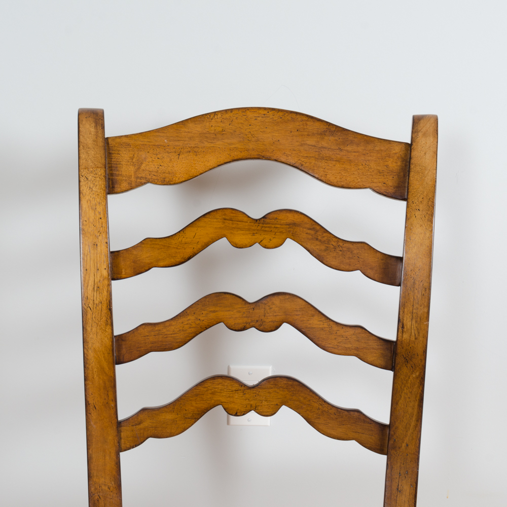 Set of French Provincial Style Dining Chairs