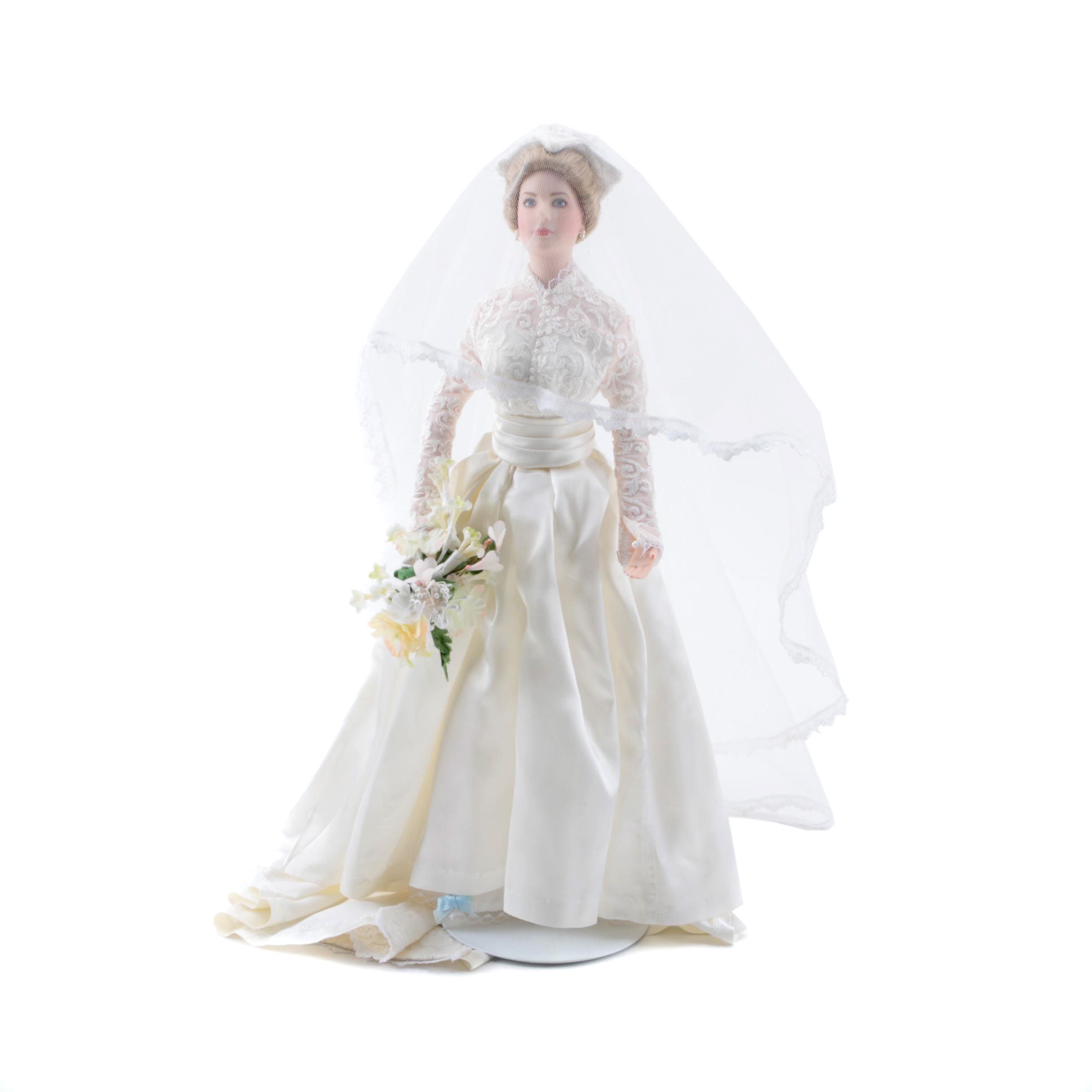 Franklin Mint "Grace Kelly" Bride Doll