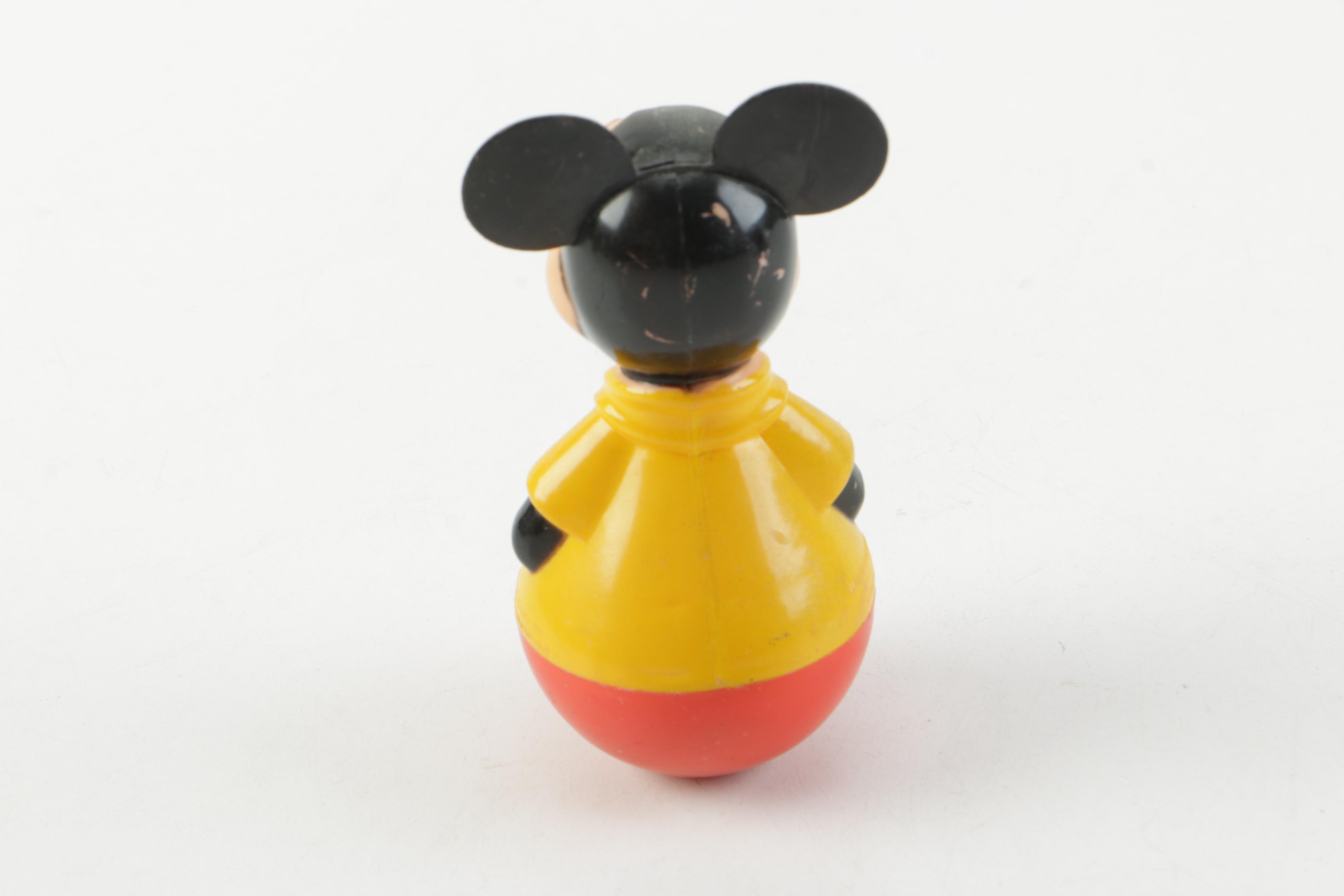 Assortment of Vintage Mickey Mouse Toys