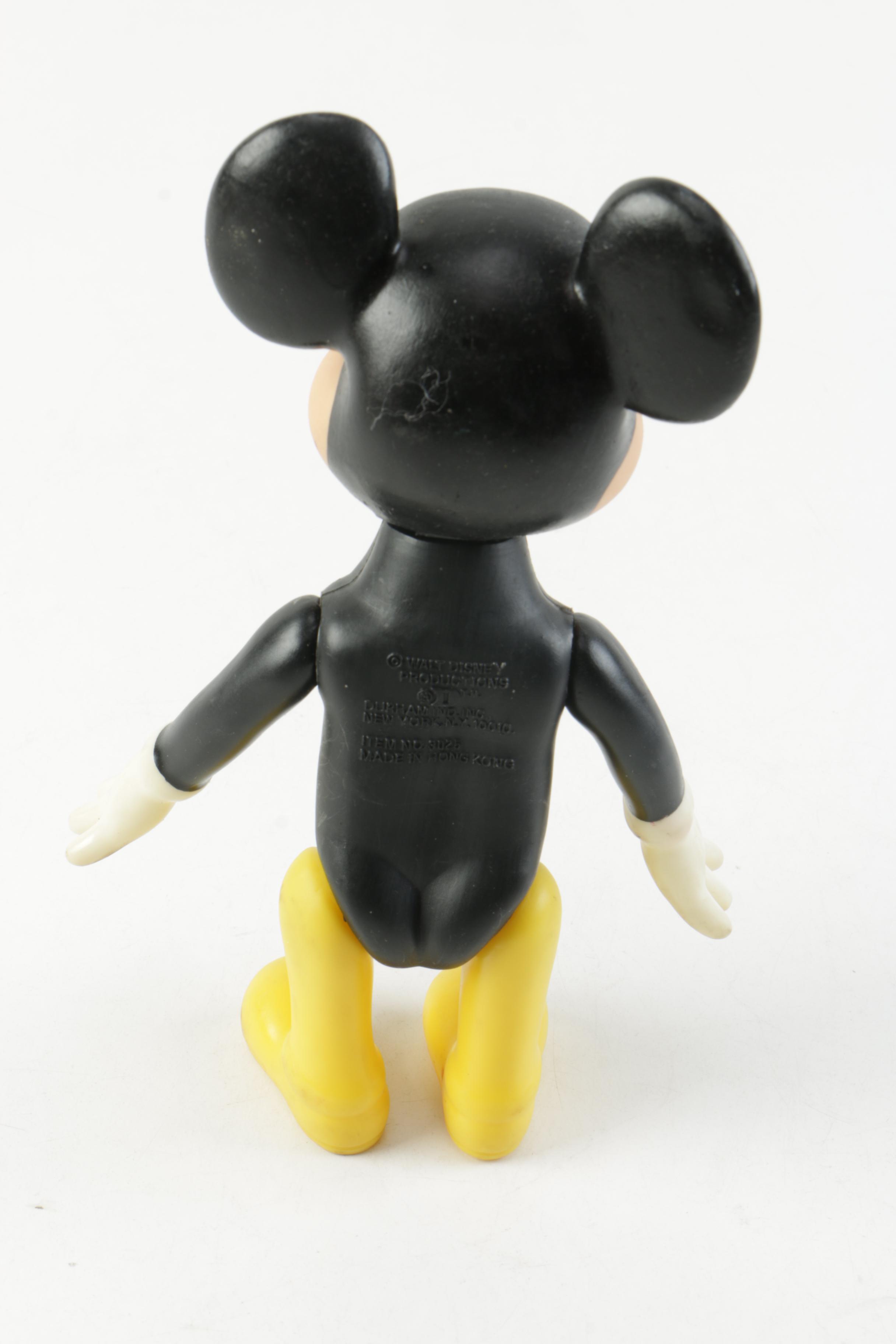 Assortment of Vintage Mickey Mouse Toys