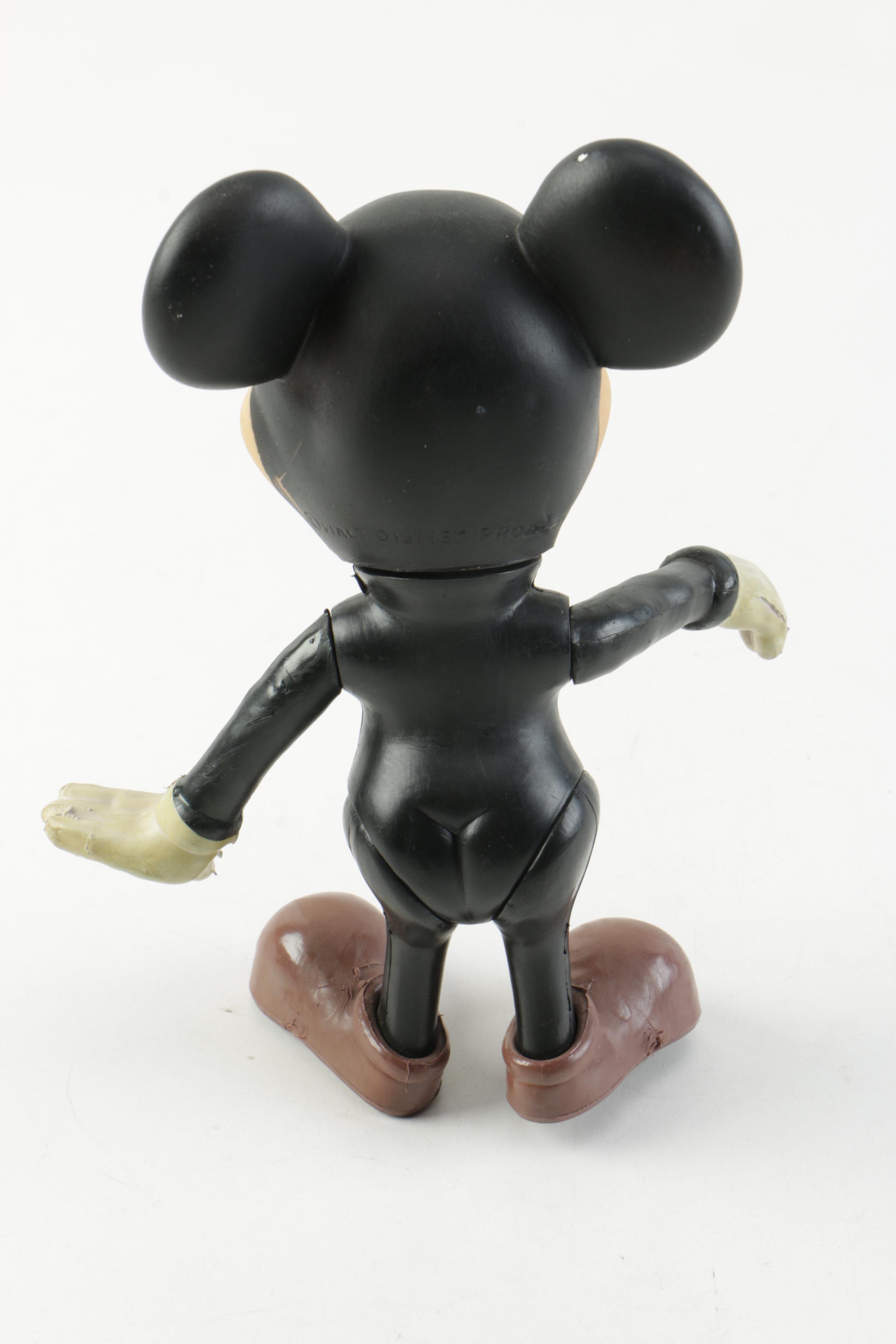 Assortment of Vintage Mickey Mouse Toys