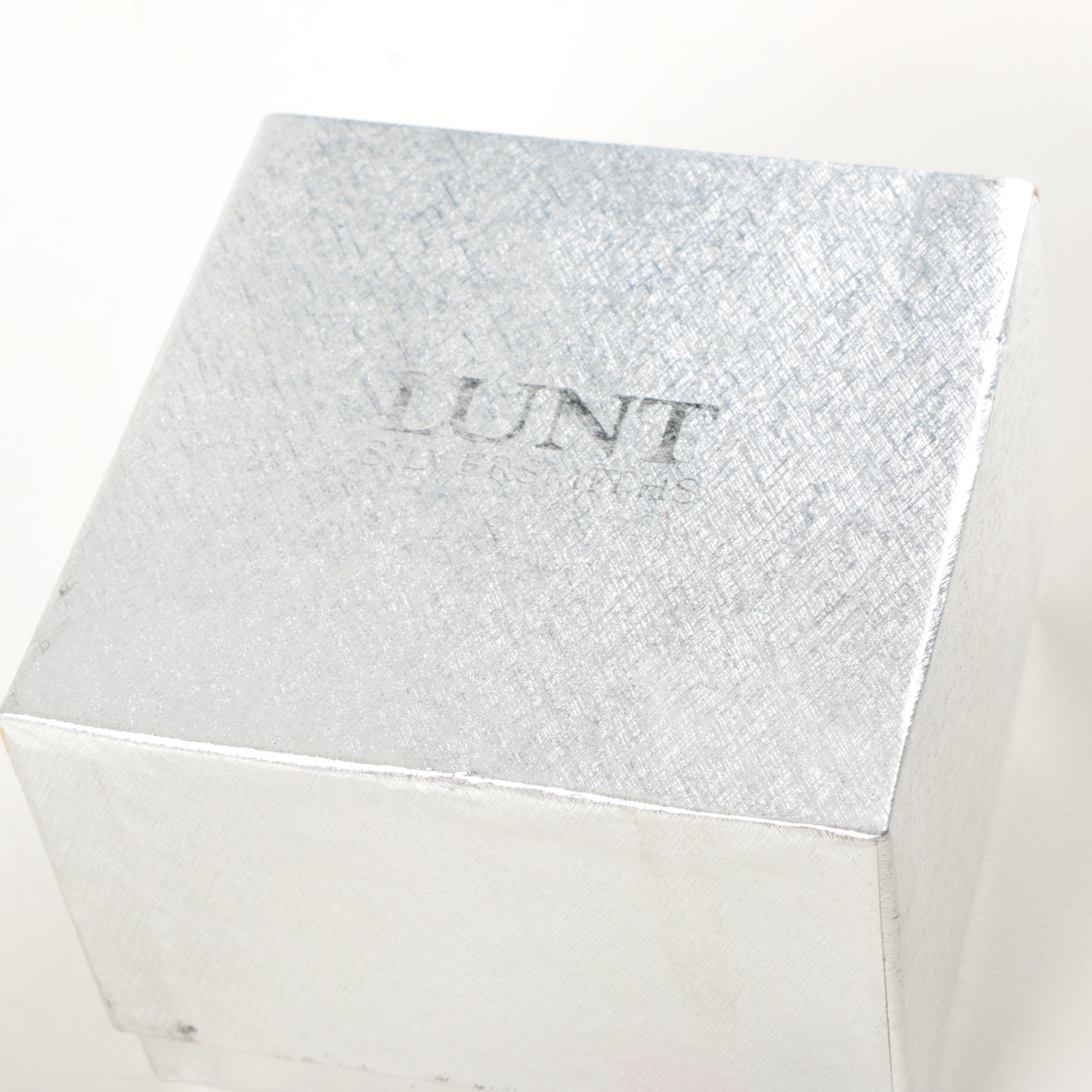 Assortment of Silver Plate and Pewter Bell Ornaments Featuring Lenox