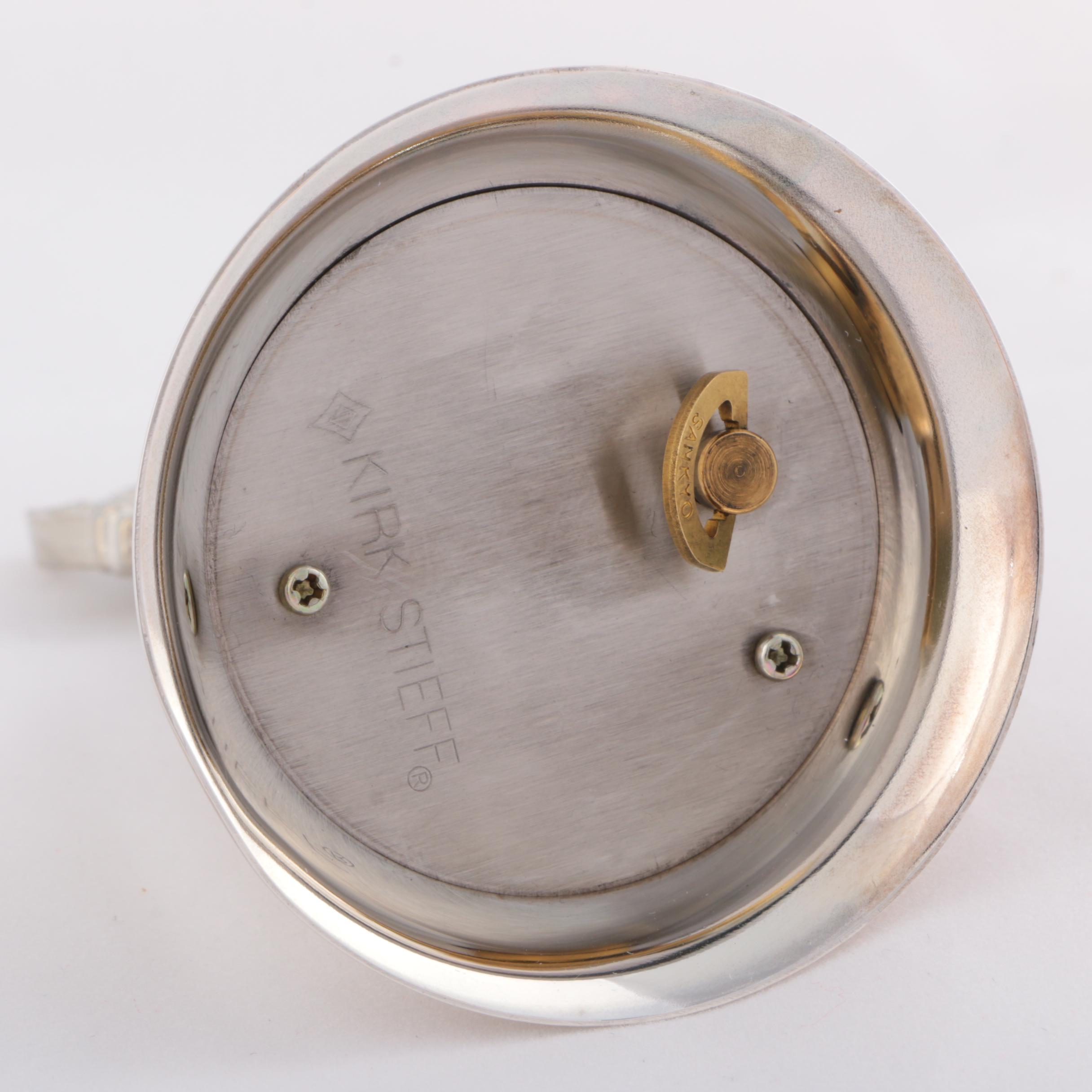 Assortment of Silver Plate and Pewter Bell Ornaments Featuring Lenox