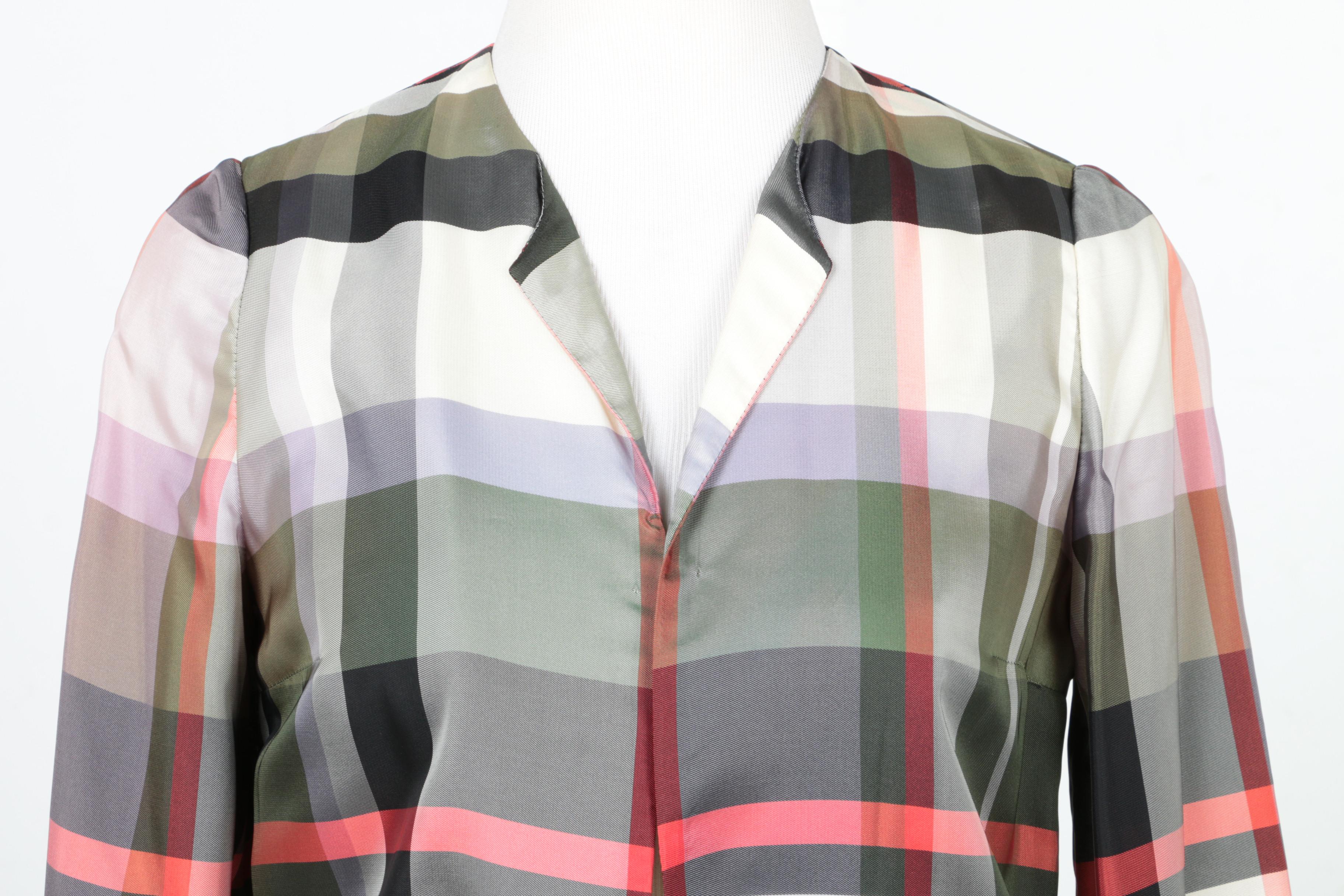 Women's Vintage Cardinali Plaid Jacket