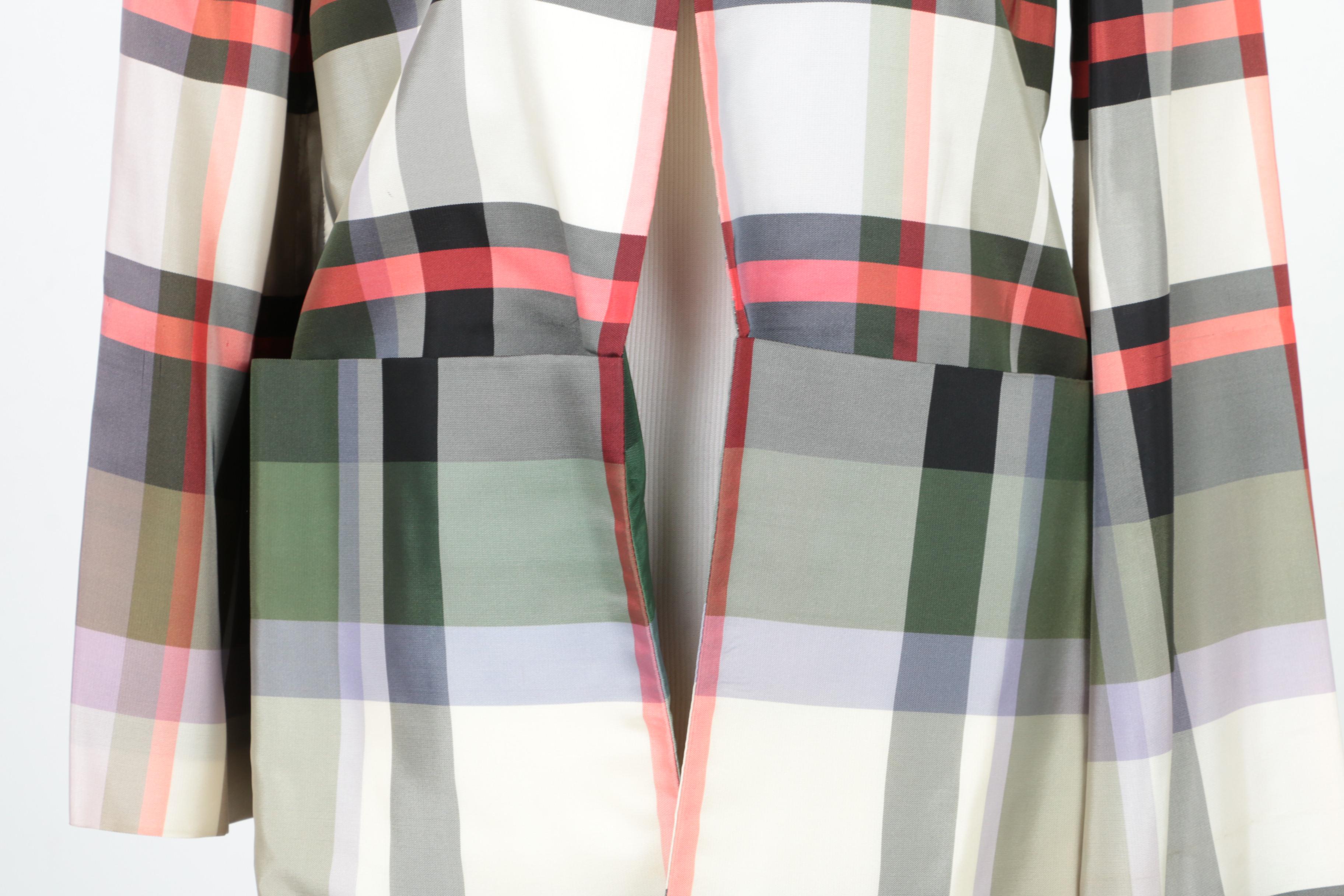 Women's Vintage Cardinali Plaid Jacket