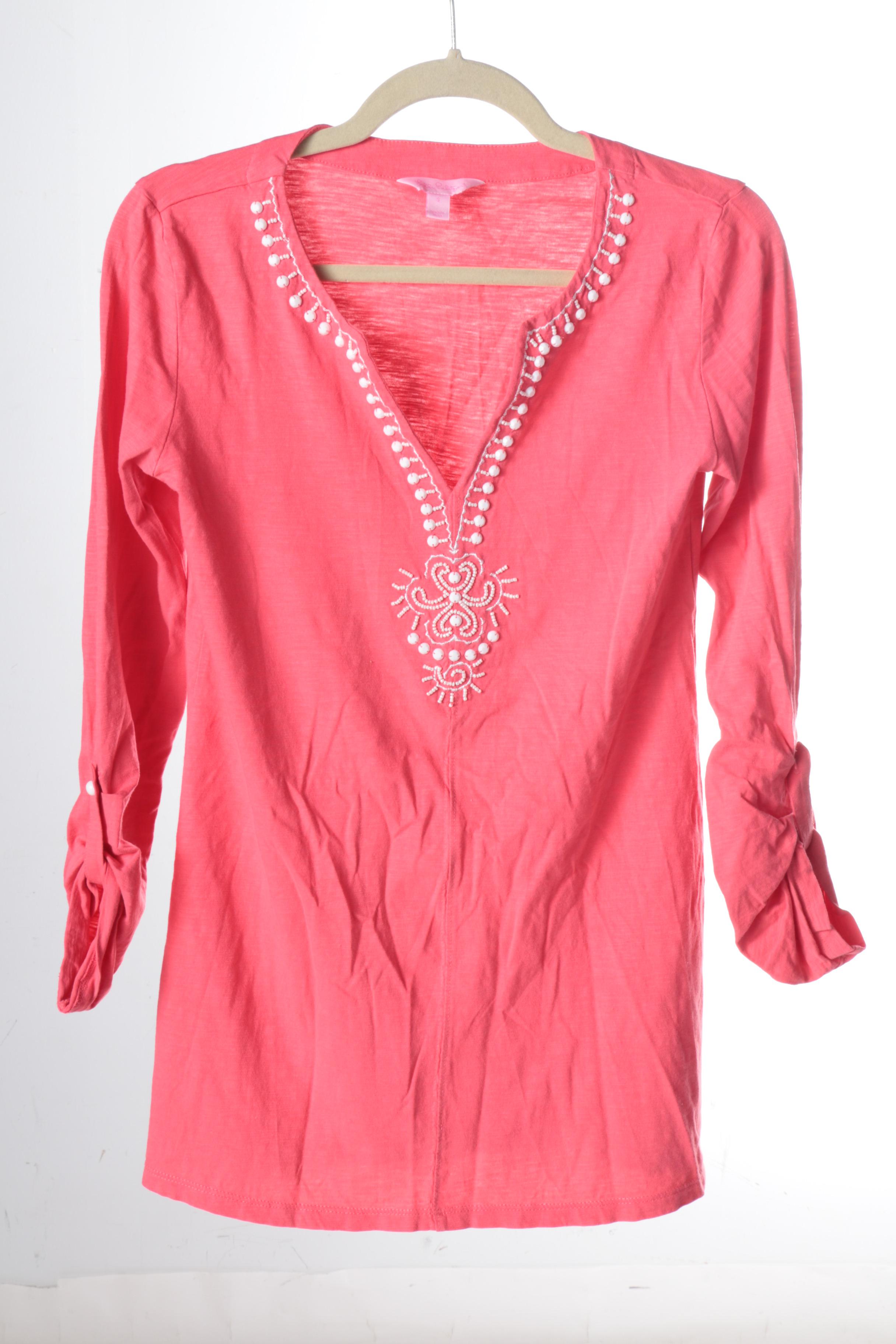 Women's Shirts Including Lily Pulitzer and Lacoste