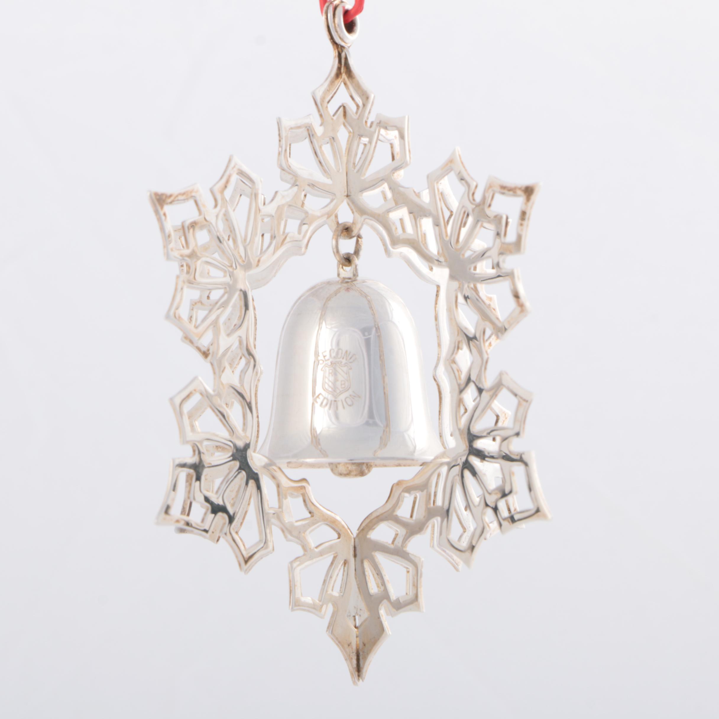 Reed & Barton Christmas Ornaments