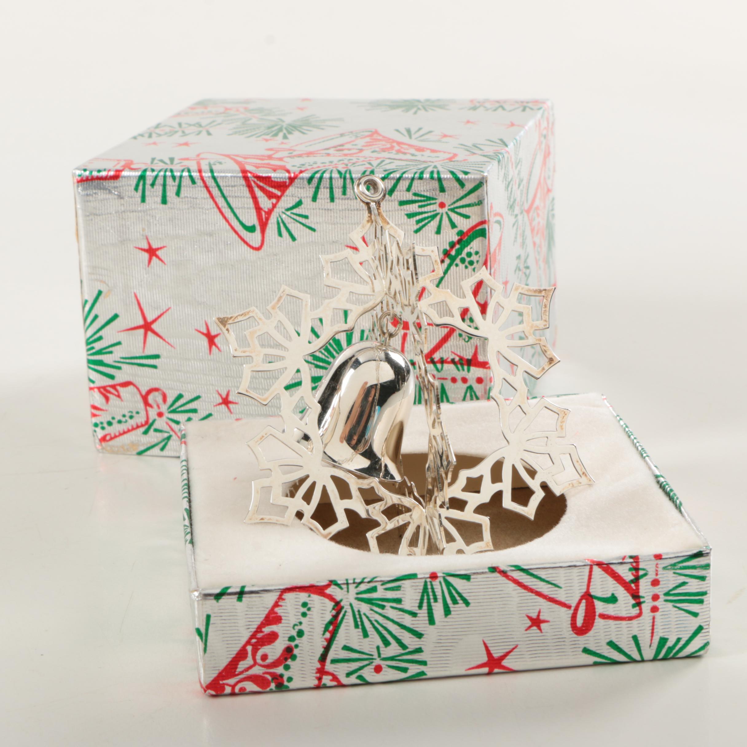 Reed & Barton Christmas Ornaments