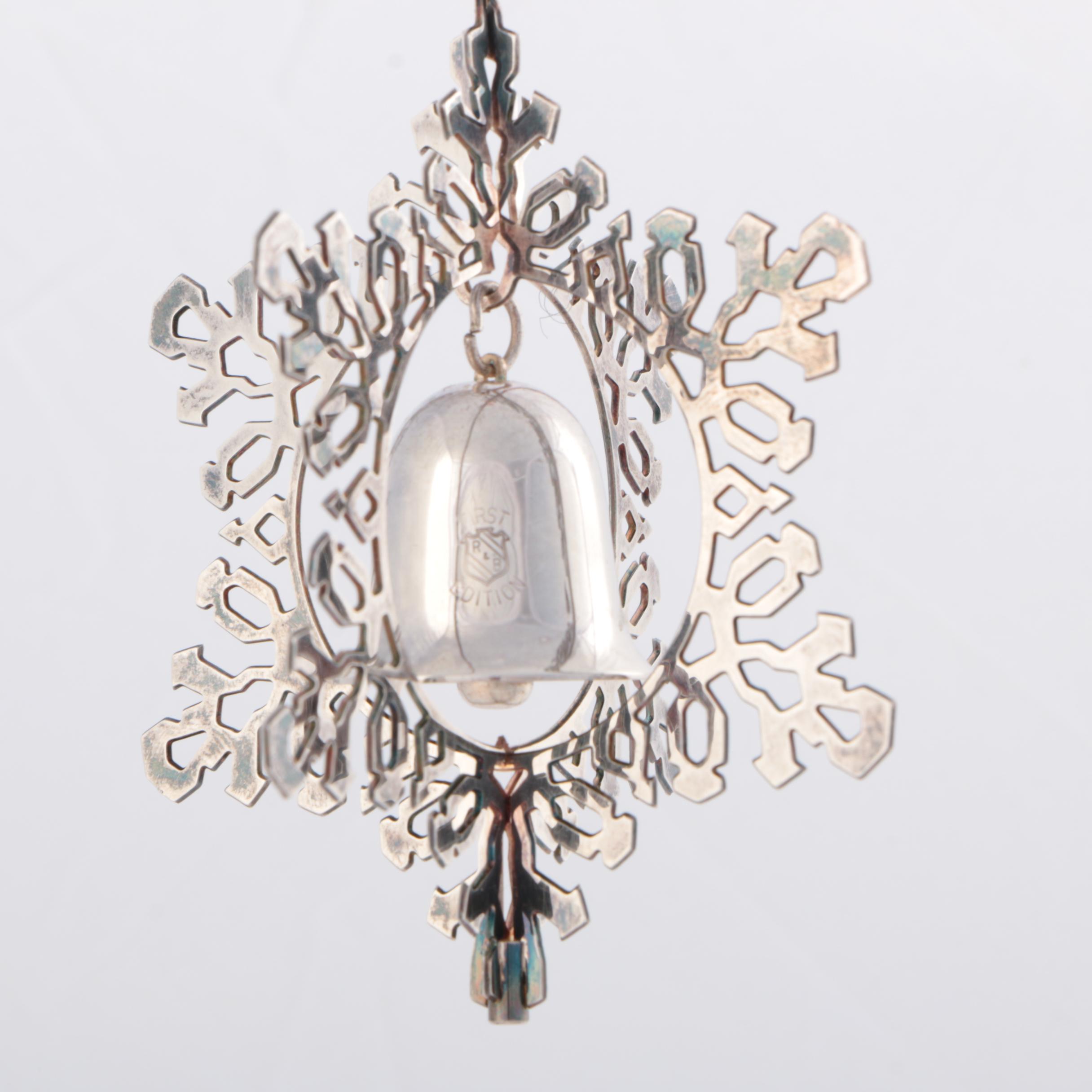 Reed & Barton Christmas Ornaments