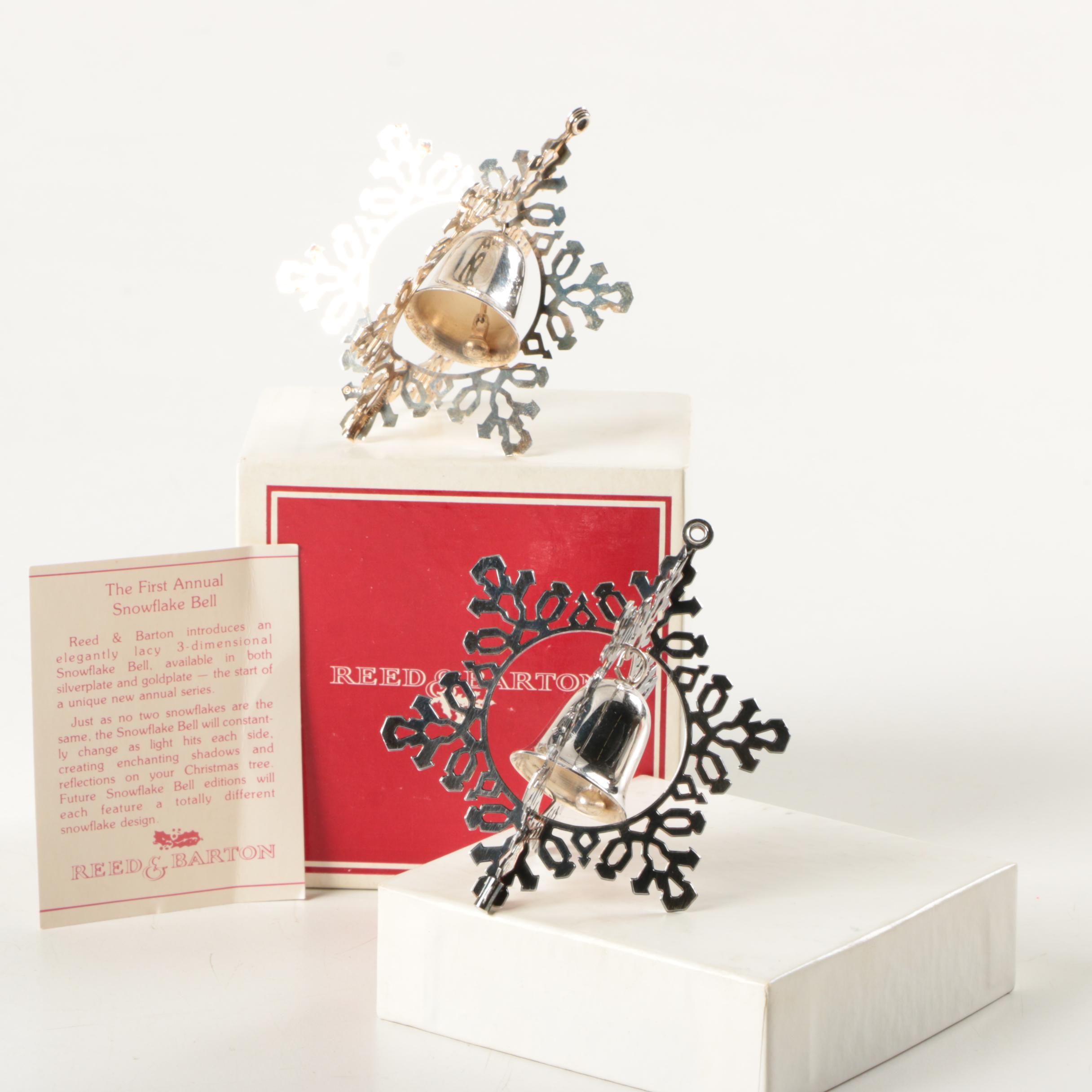 Reed & Barton Christmas Ornaments