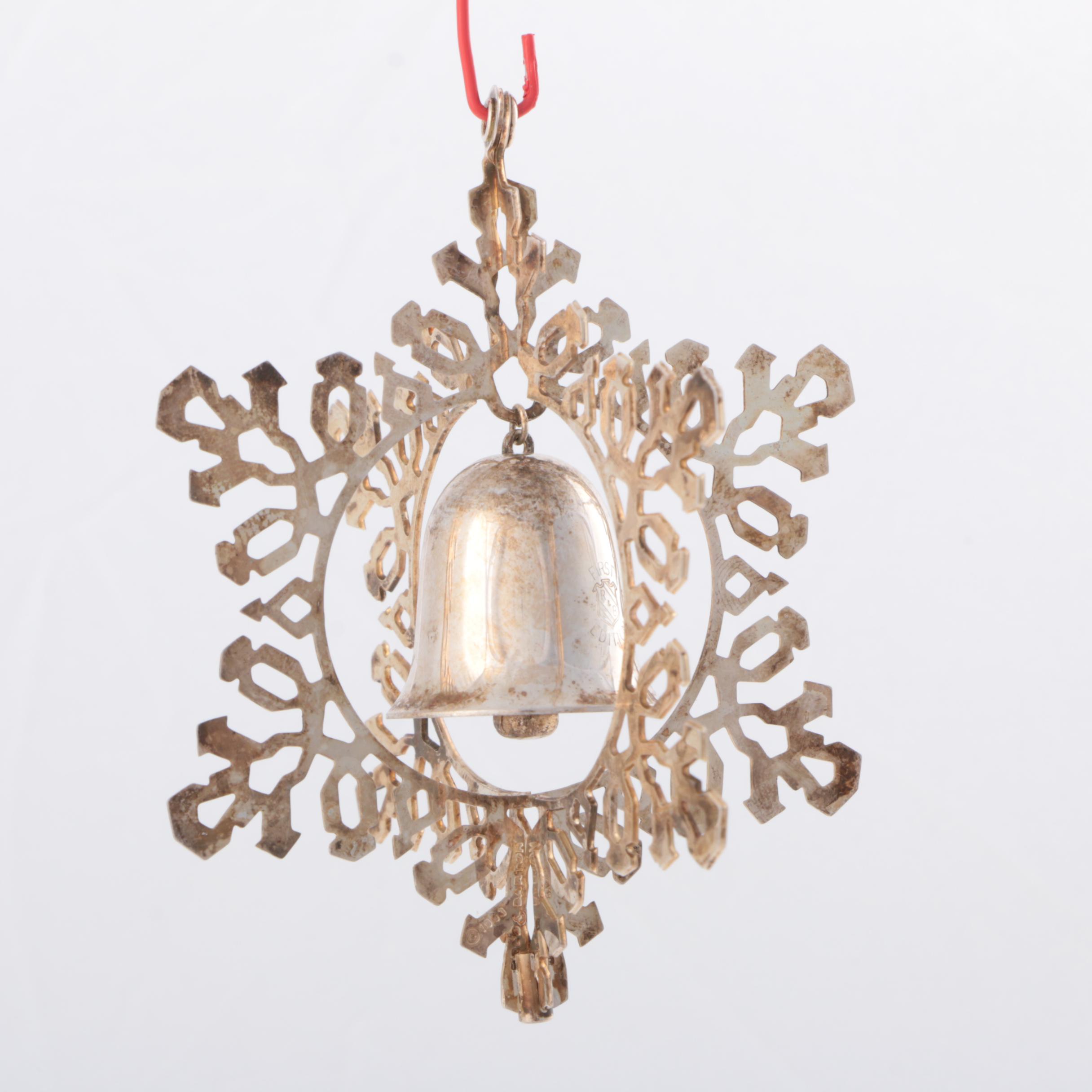 Reed & Barton Christmas Ornaments