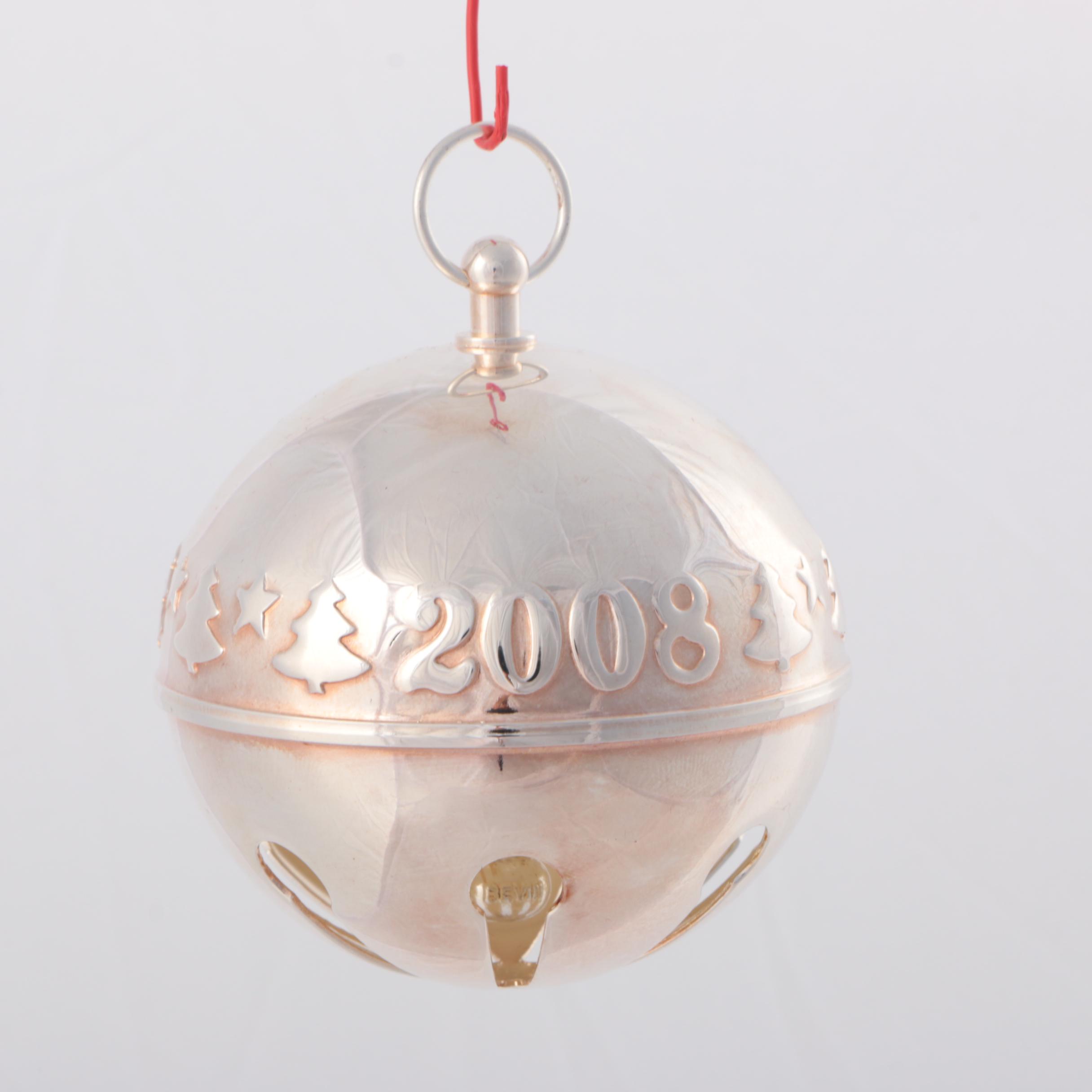 Collection of Wallace Silver Plate Ornaments