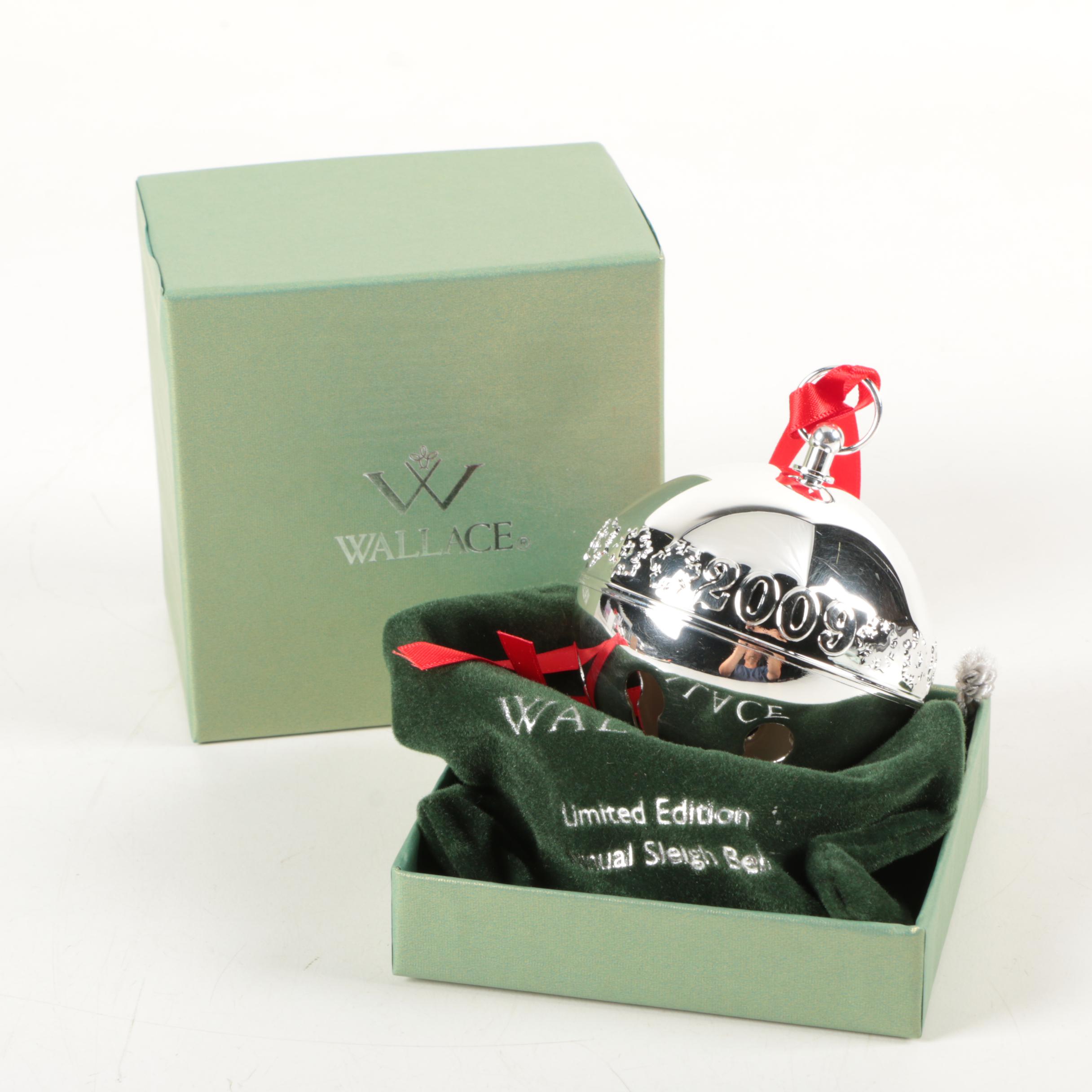 Collection of Wallace Silver Plate Ornaments