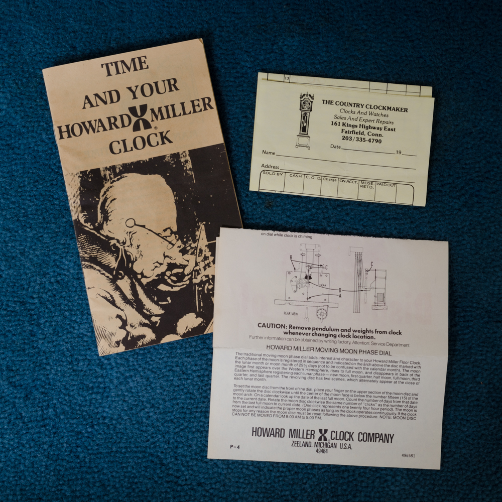 Howard Miller  Grandfather Clock