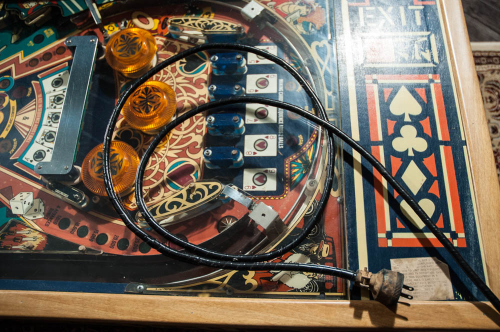 1982 Bally 'Speakeasy" Pinball Repurposed as Table