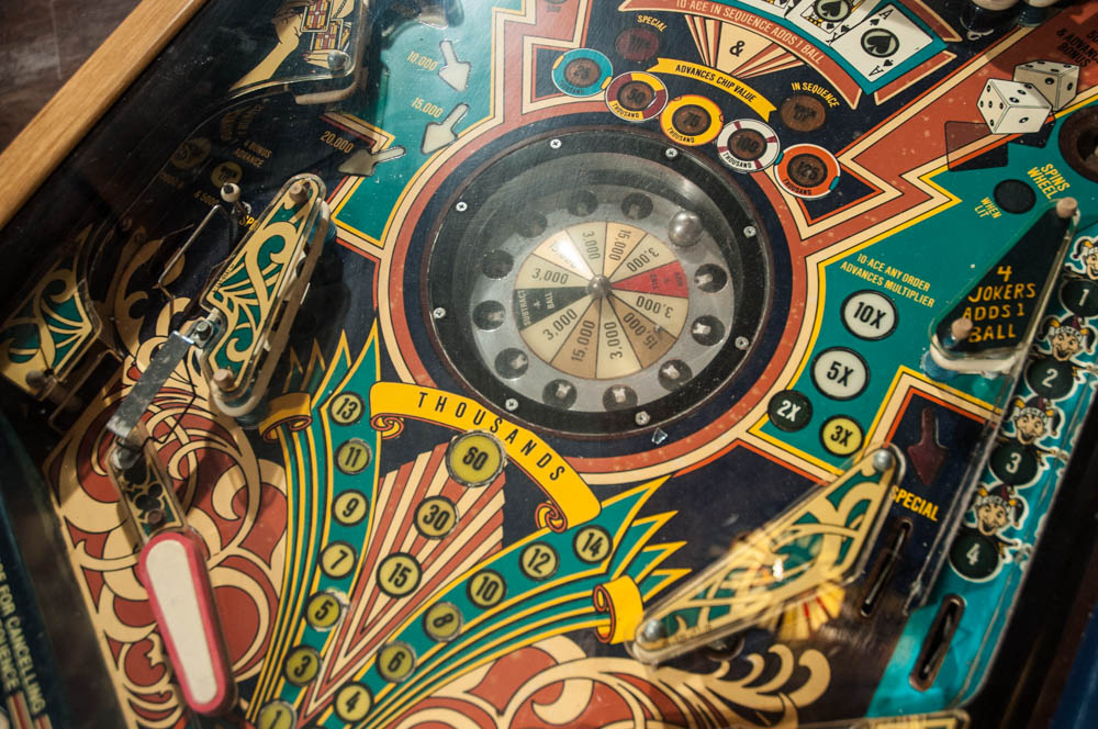 1982 Bally 'Speakeasy" Pinball Repurposed as Table