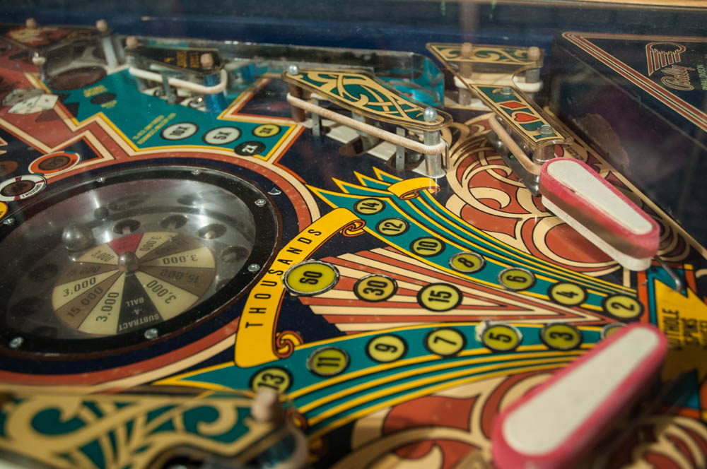 1982 Bally 'Speakeasy" Pinball Repurposed as Table