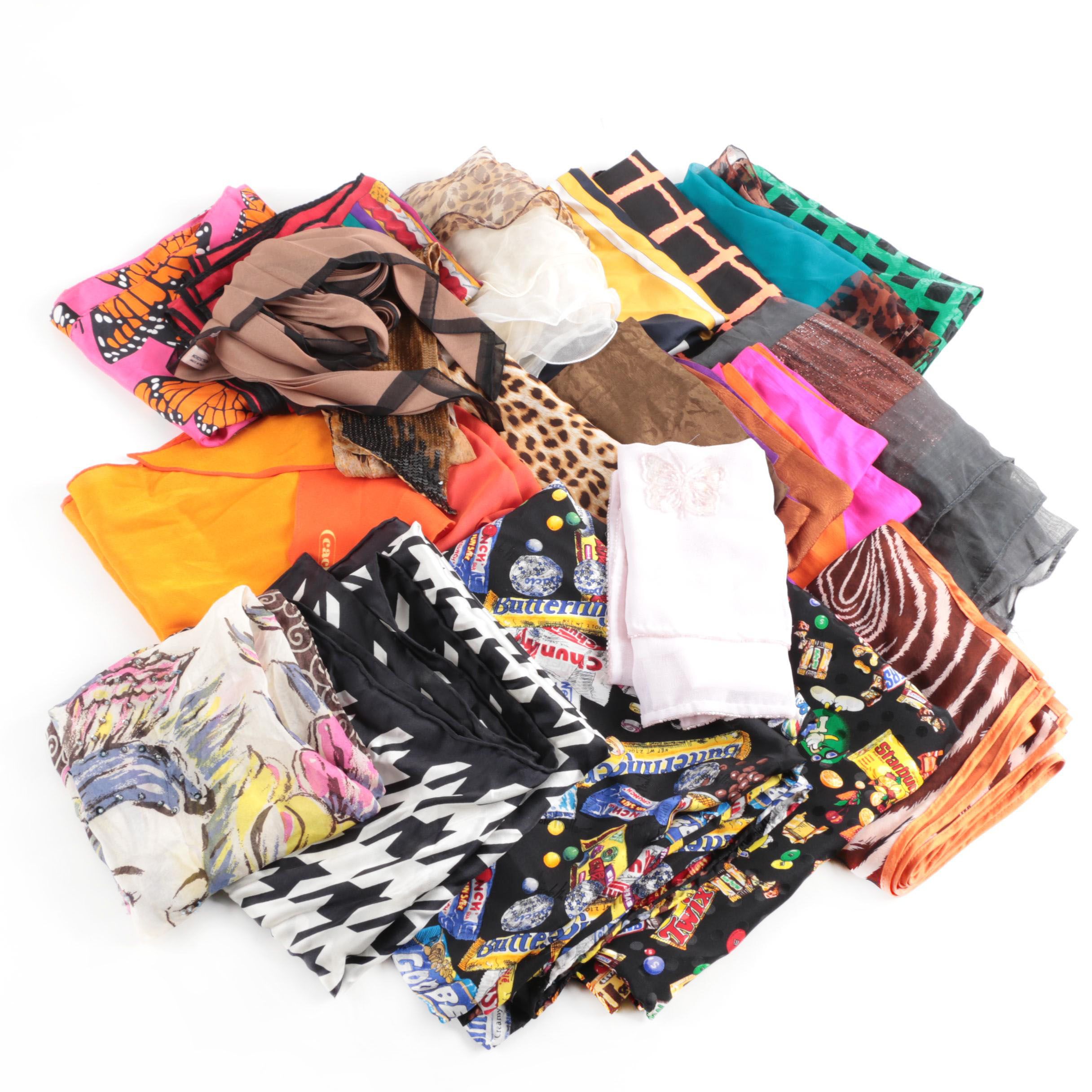 Women's Fashion Scarves Including Nordstrom and Perry Ellis