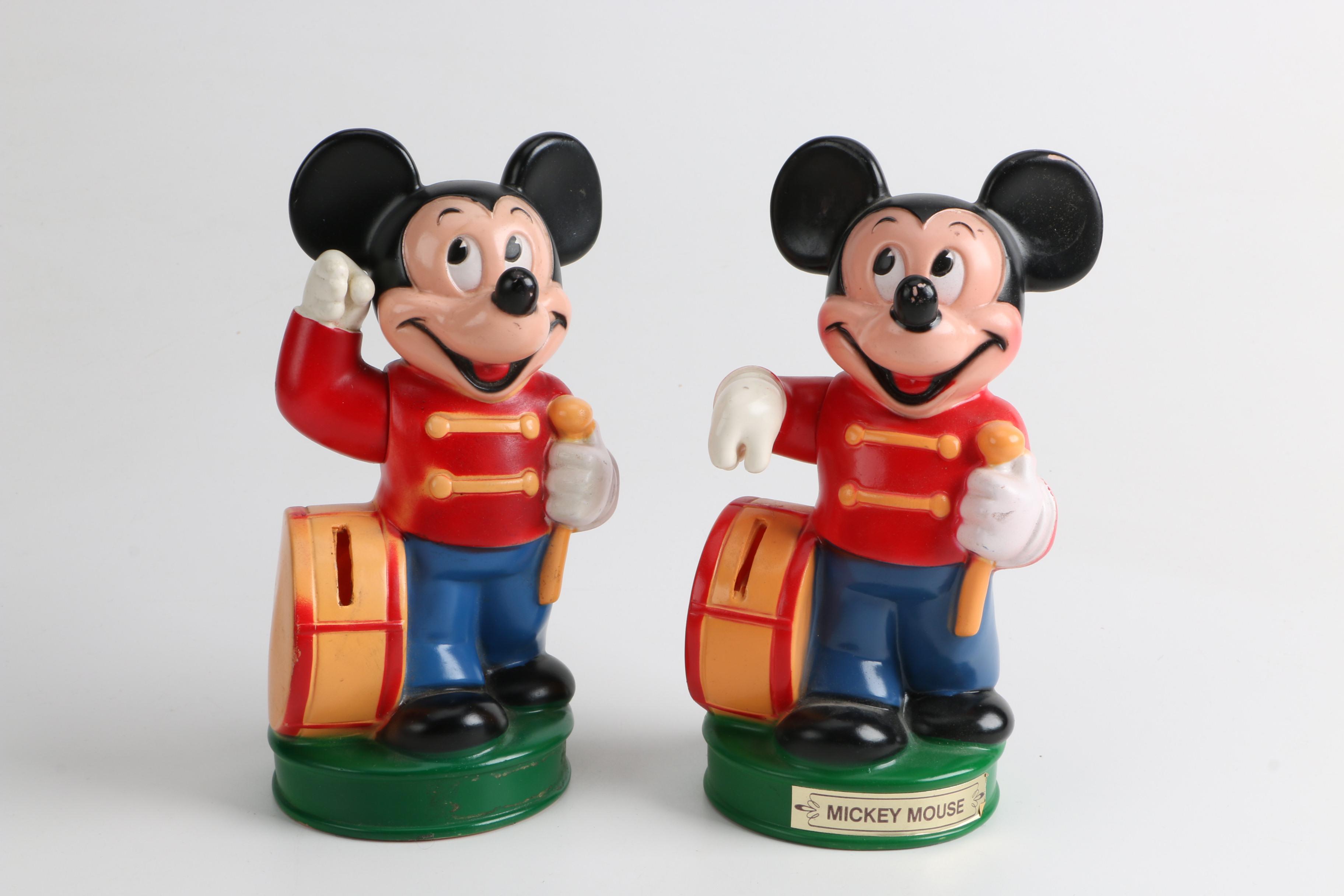 Vintage Mickey Mouse Banks