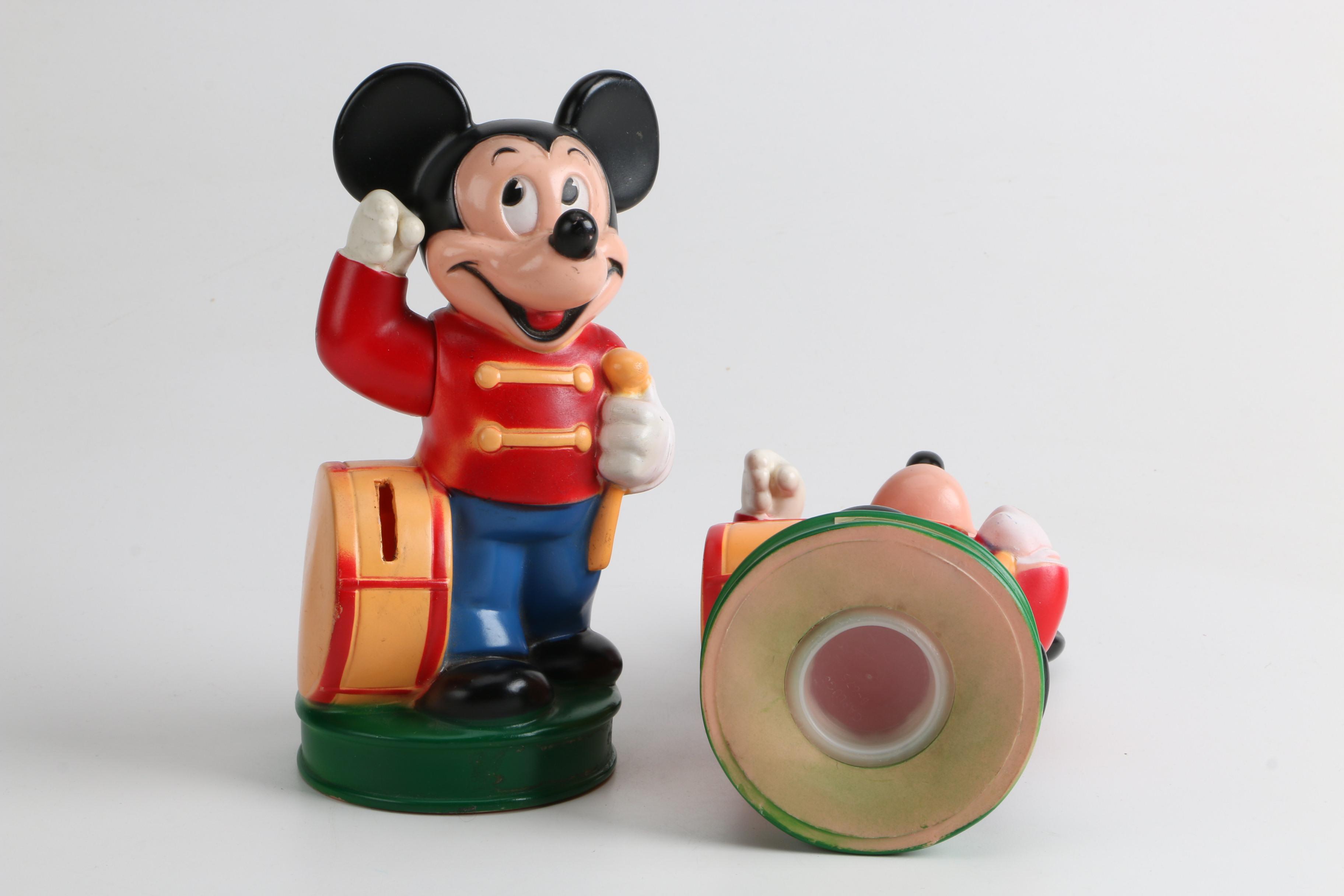 Vintage Mickey Mouse Banks